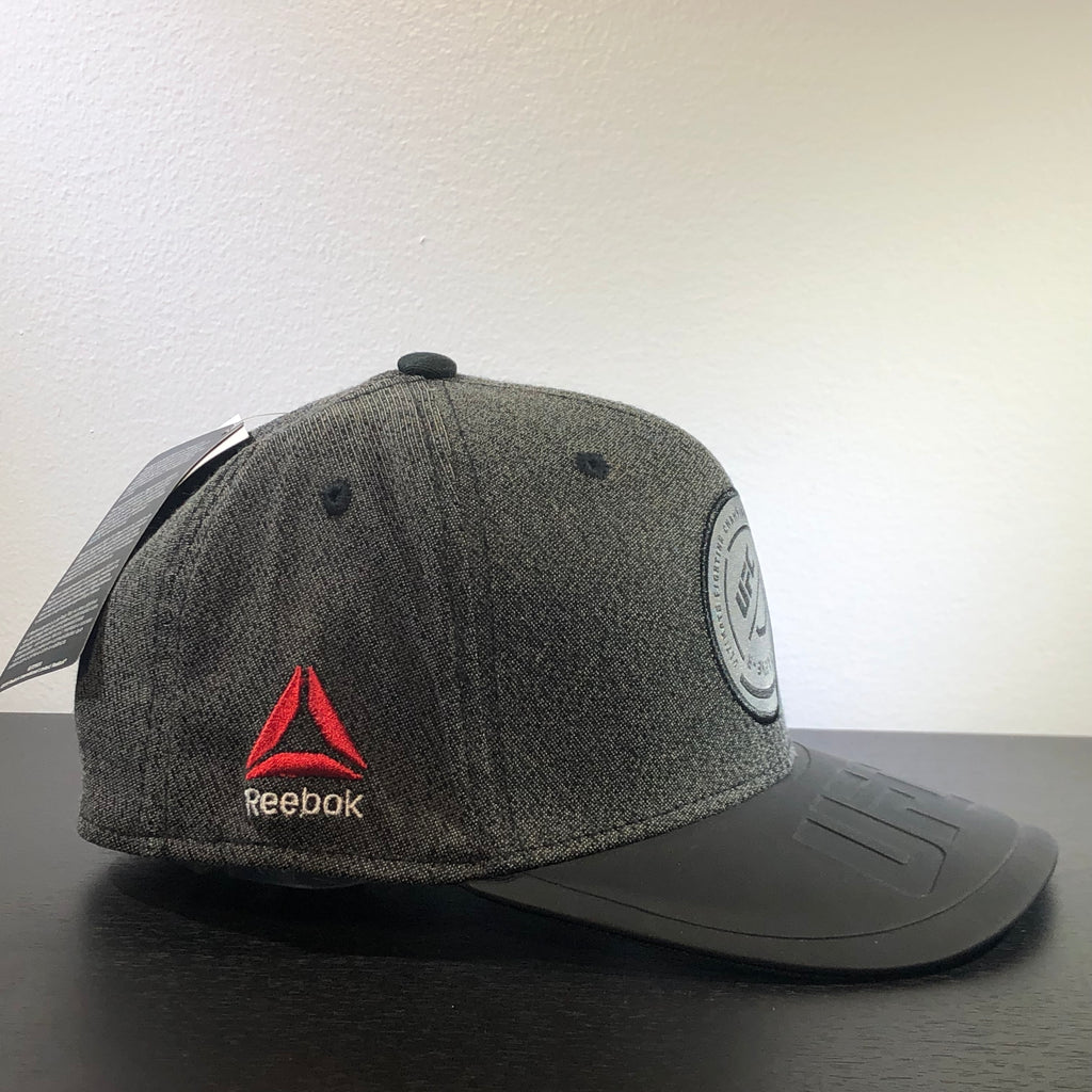 [M852Z] UFC Structured Flex Hat - Grey | Black