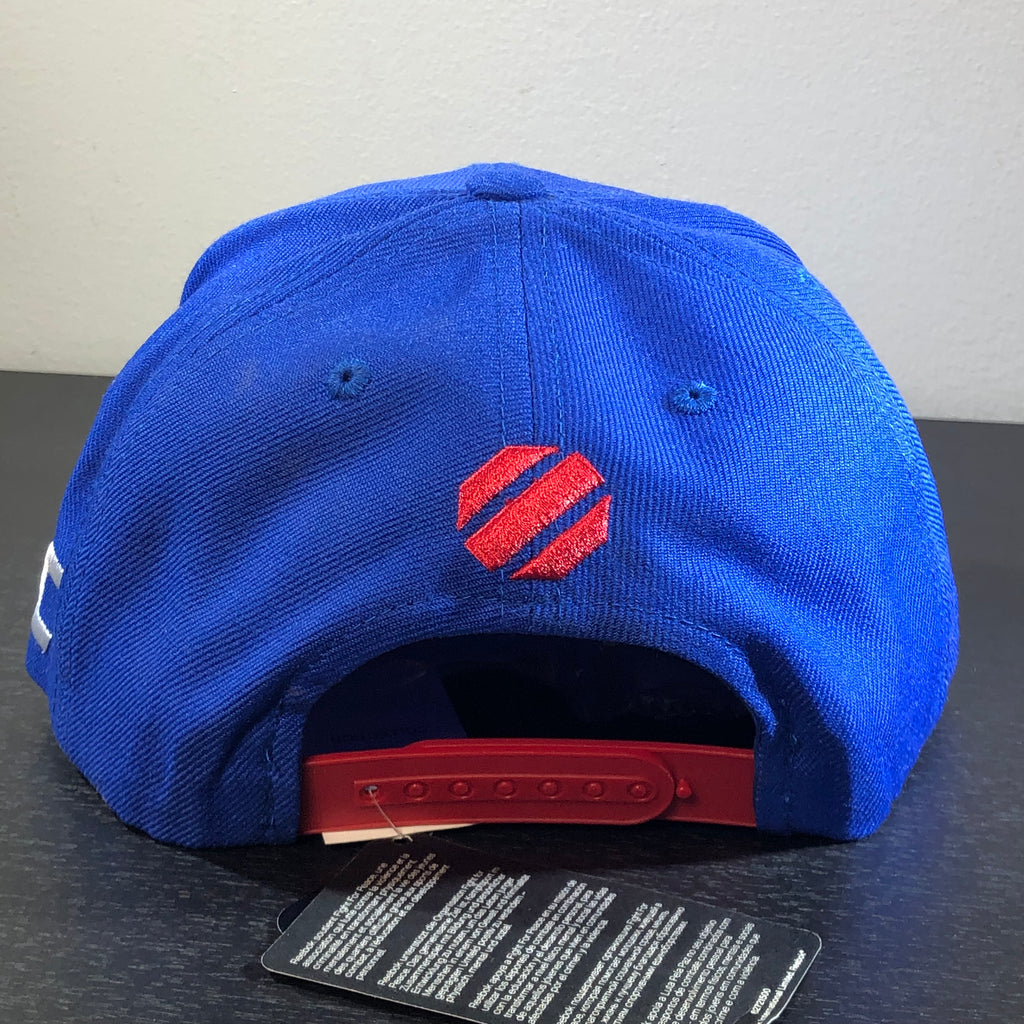 [386AZ] UFC USA Adjustable Snapback Hat - Royal Blue | Red | White