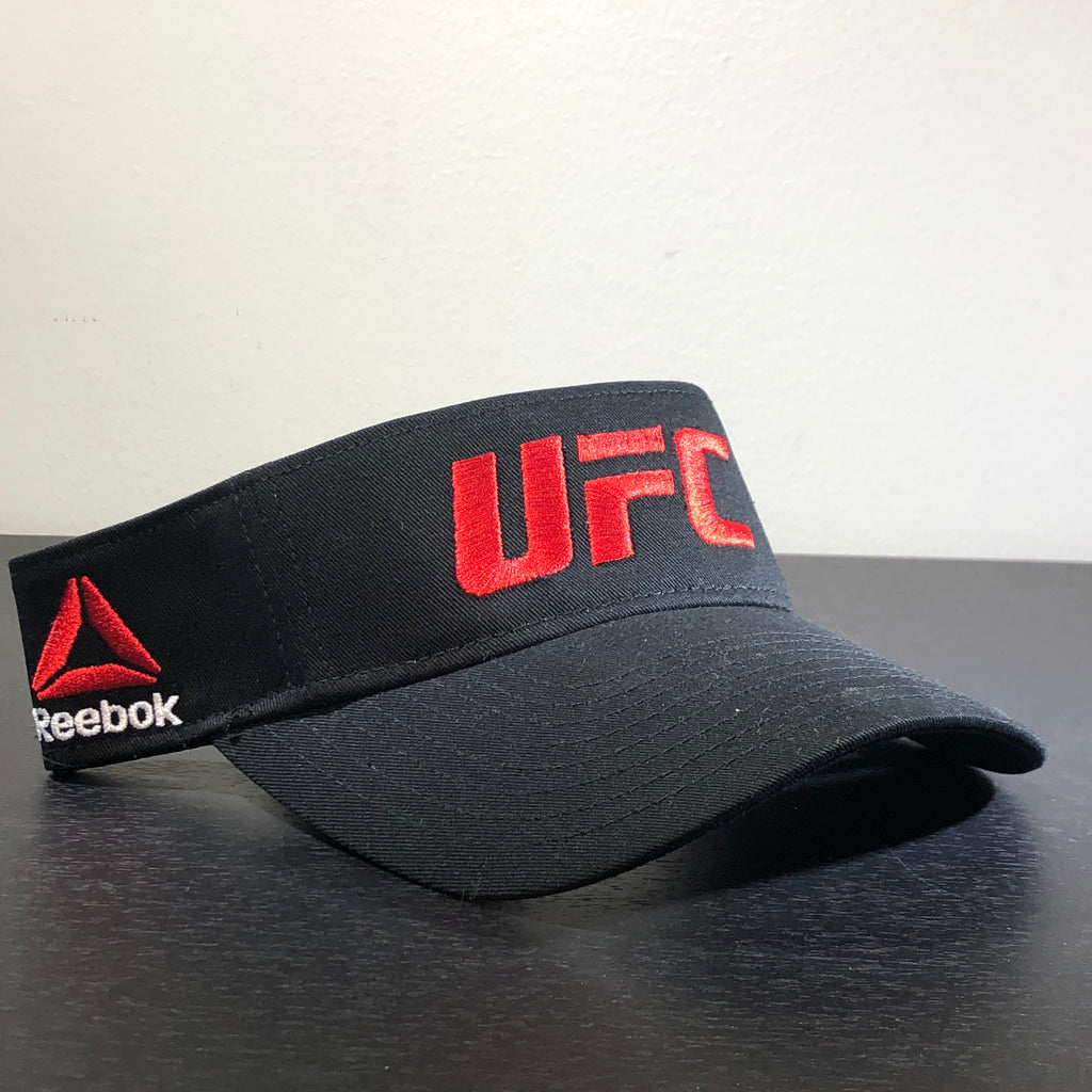[W764Z] UFC Adjustable Visor - Black | Red