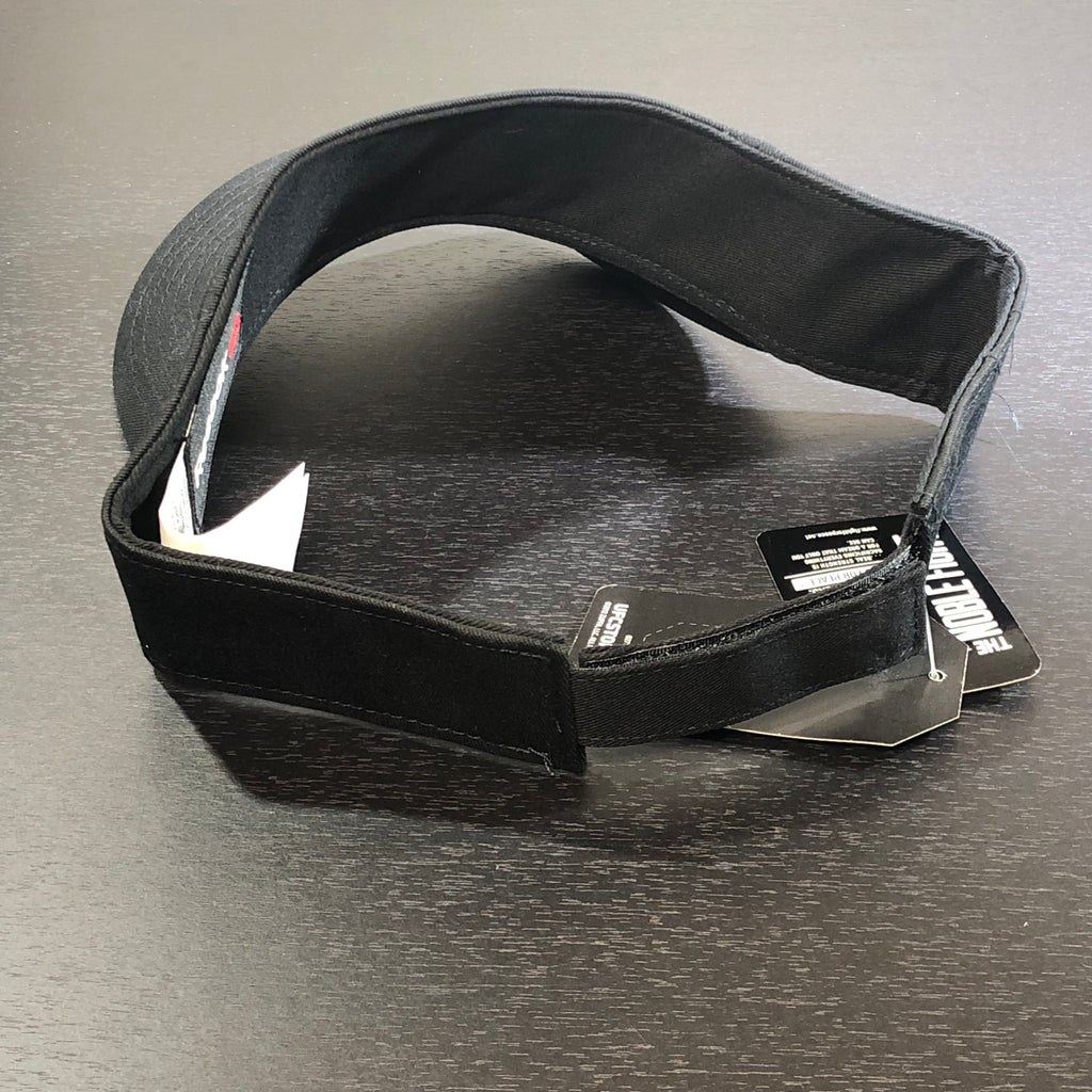 [W764Z] UFC Adjustable Visor - Black | Red
