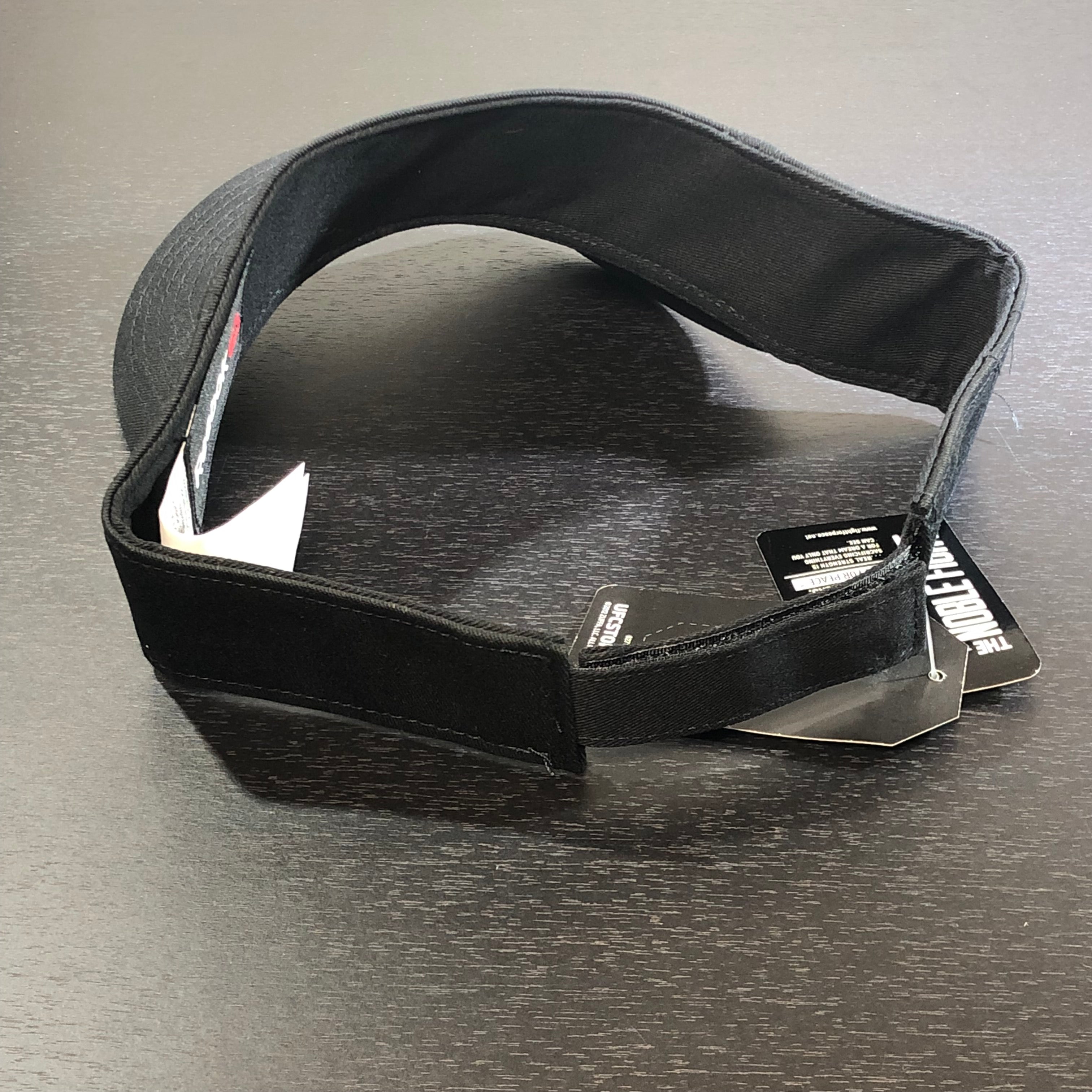 [W764Z] UFC Adjustable Visor - Black | Red