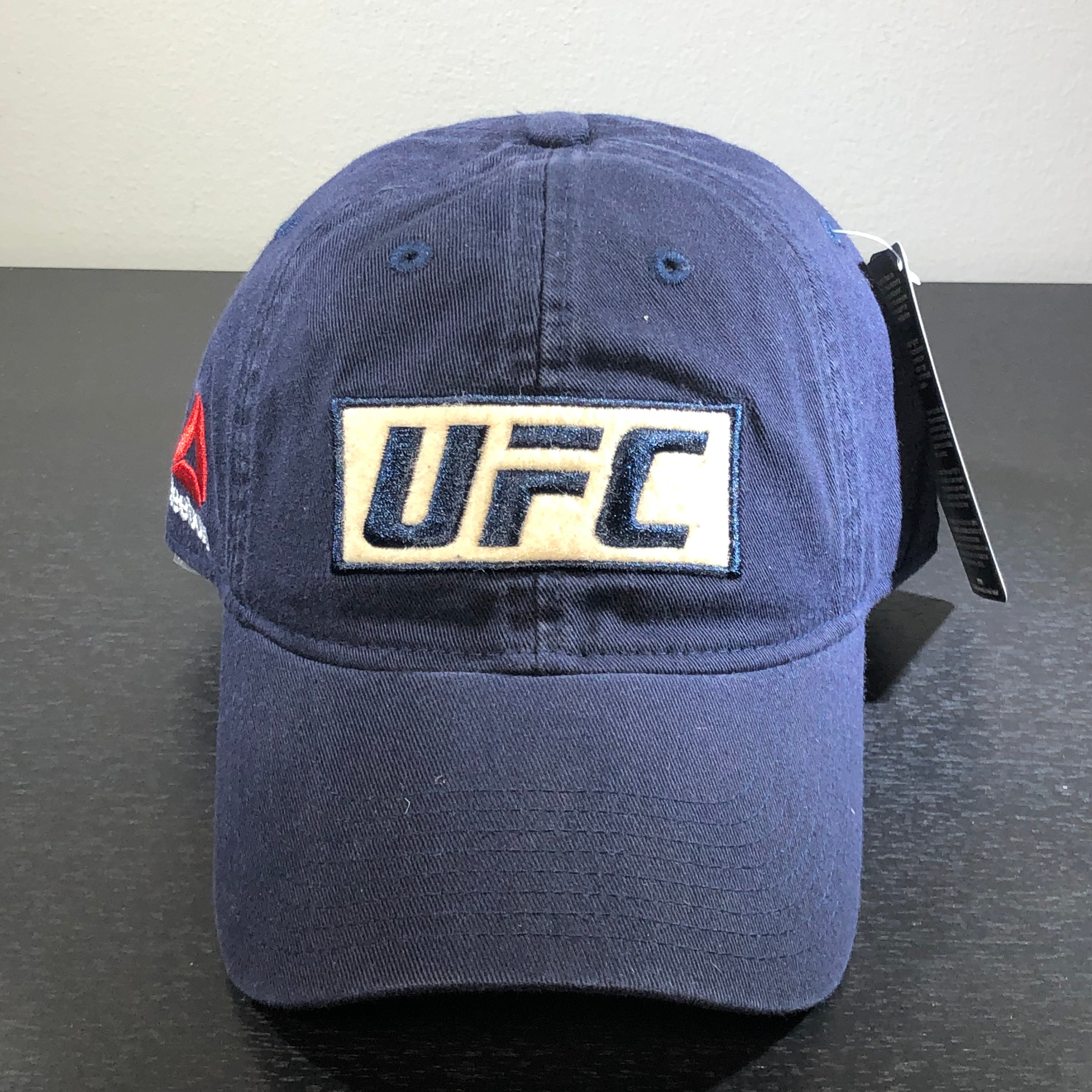 [EZ80Z] UFC Dad Adjustable Slouch Strapback Hat - Navy
