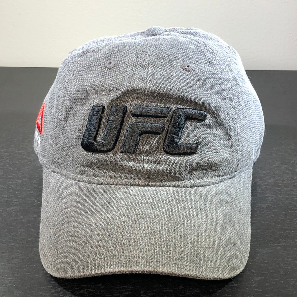[QB26Z] UFC Dad Slouch Snapback Hat - Grey | Black