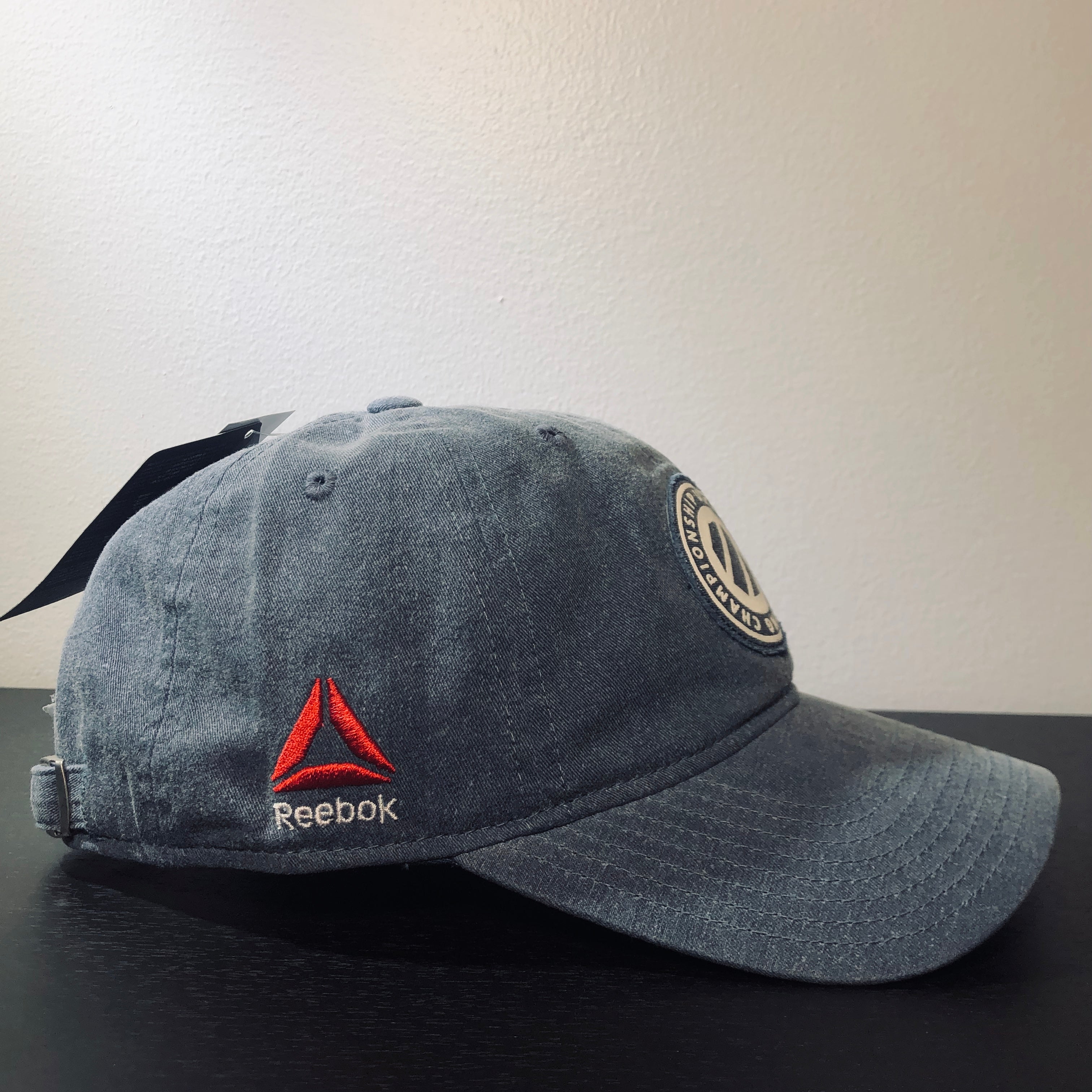 [EZ78Z] UFC Dad Adjustable Slouch Strapback Hat - Denim Blue