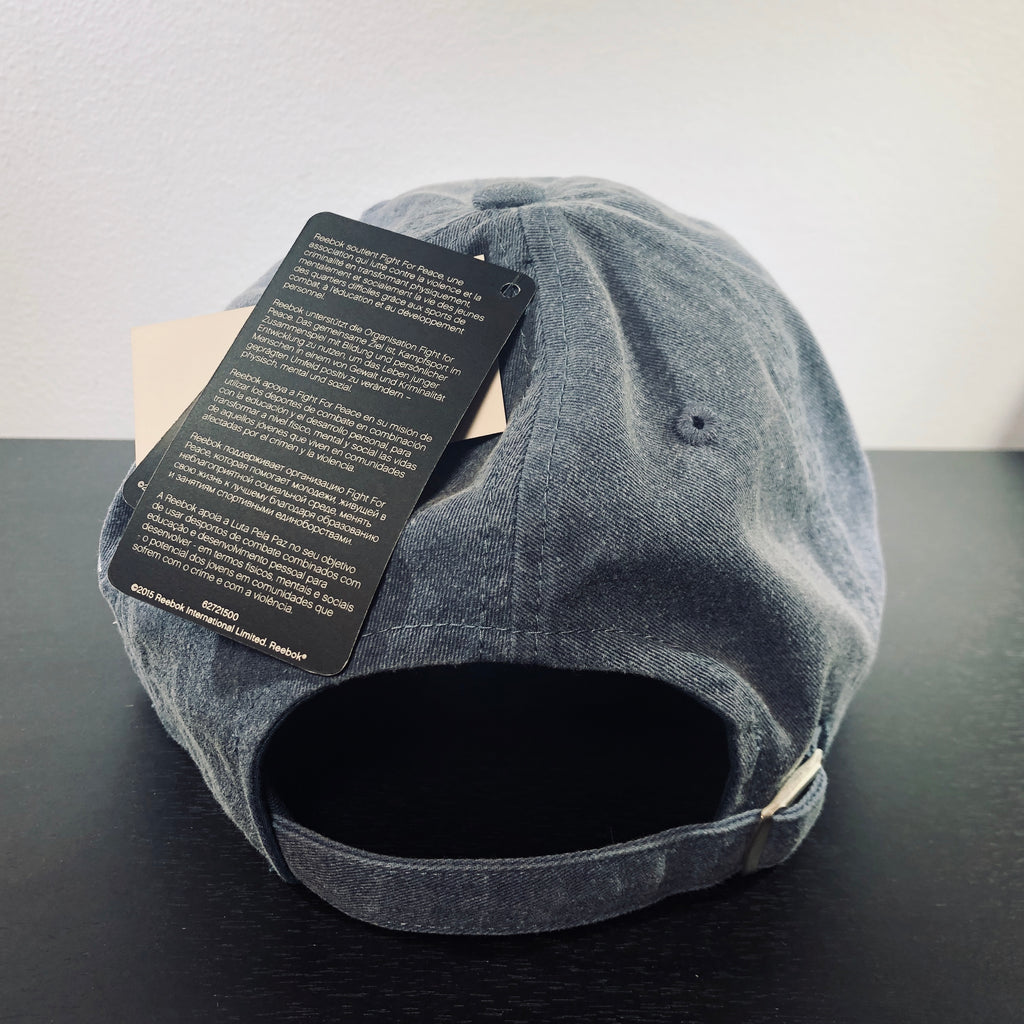 [EZ78Z] UFC Dad Adjustable Slouch Strapback Hat - Denim Blue