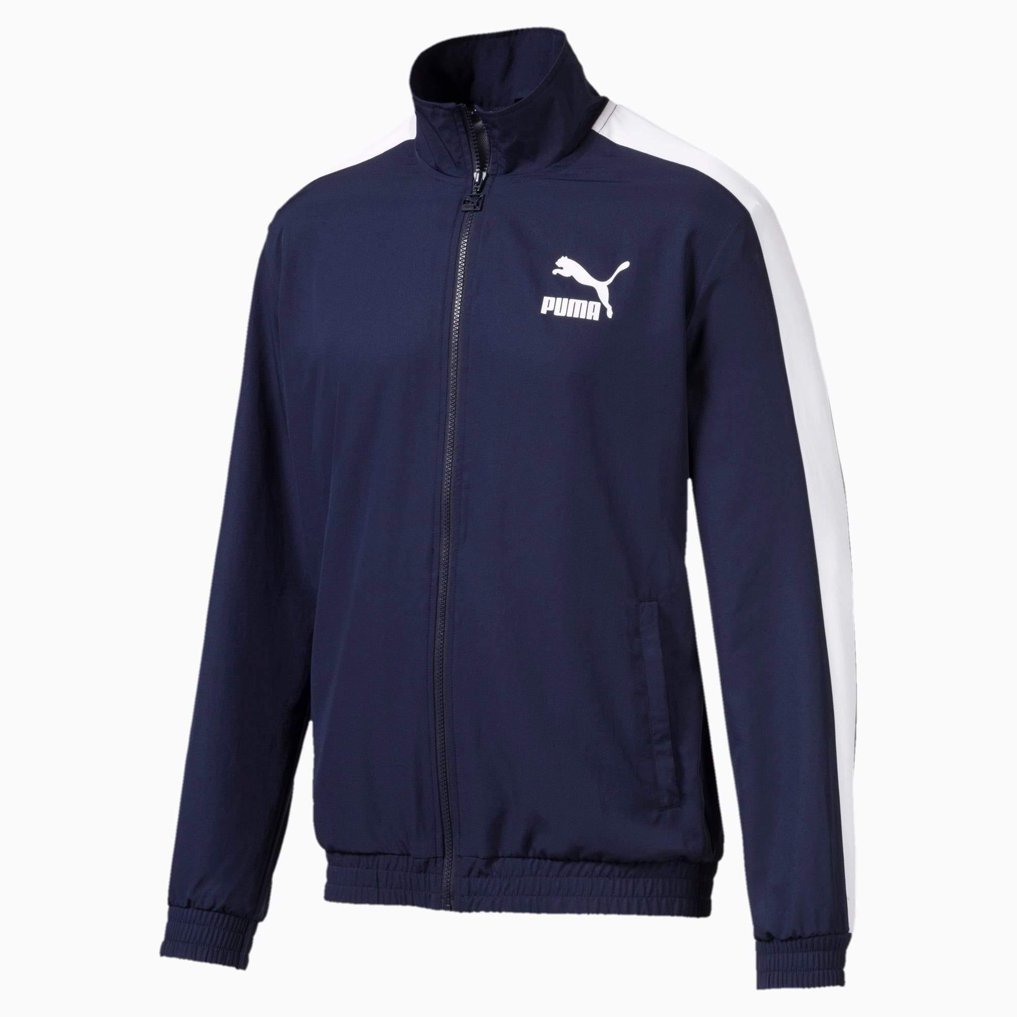 [595293-06] Mens Puma Iconic T7 Track Jacket Woven - sneakAR