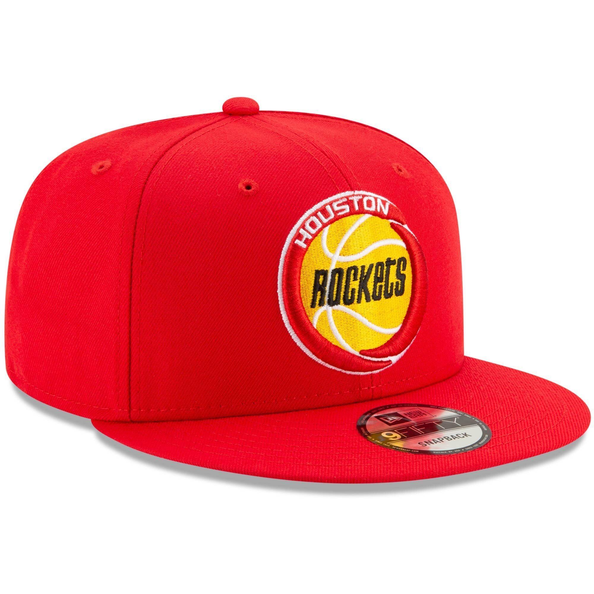 [12289223] Mens New Era NBA Hardwood Classics Night 9Fifty Snapback - Rockets - sneakAR