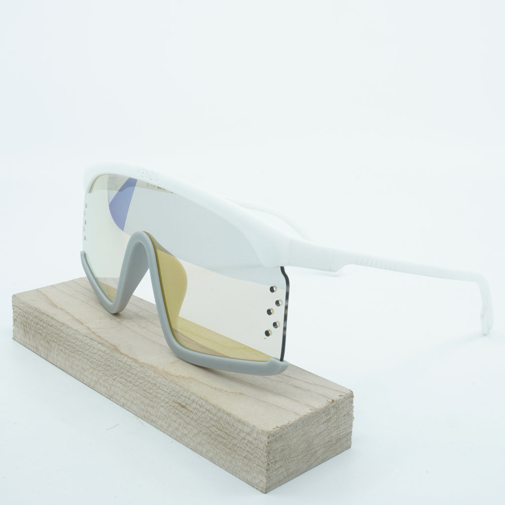 [KZ40010U21X] Mens Kenzo Shield Sunglasses