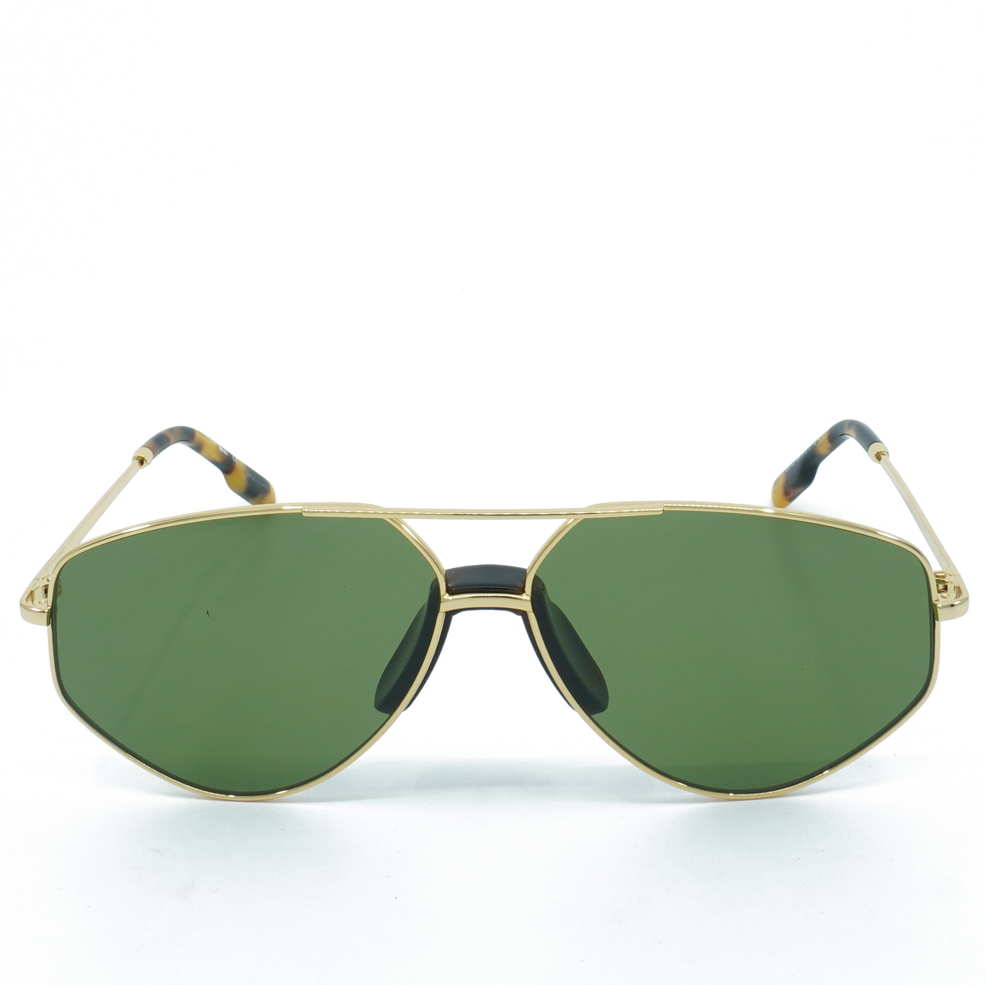 [KZ40014U30N] Mens Kenzo Round Oval Gold Sunglasses