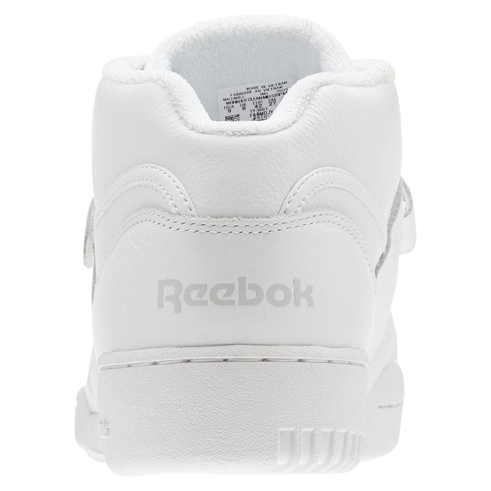 [CN3915] Mens Reebok Workout Clean Mid Strap MU