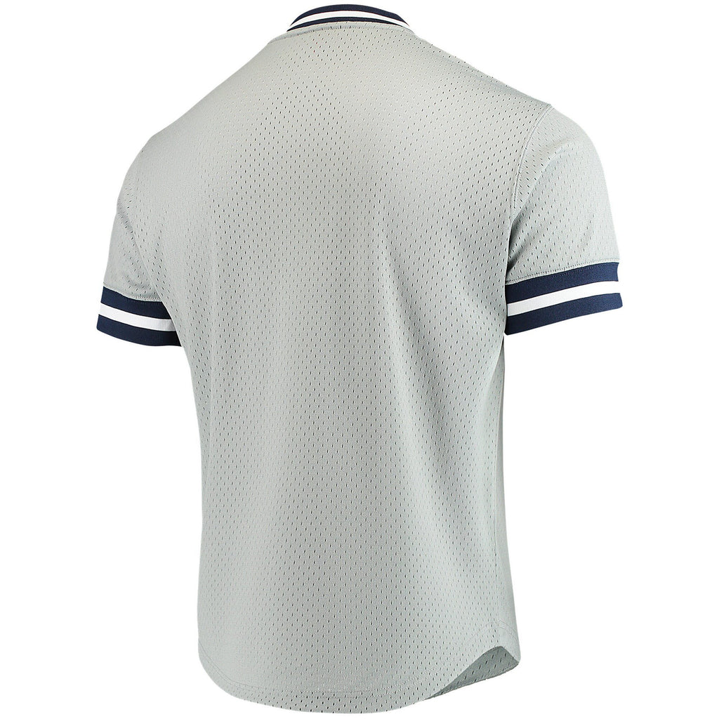 [LA85JP-NYY-G-CUN] Mens Mitchell & Ness MLB Mesh V-Neck Yankees