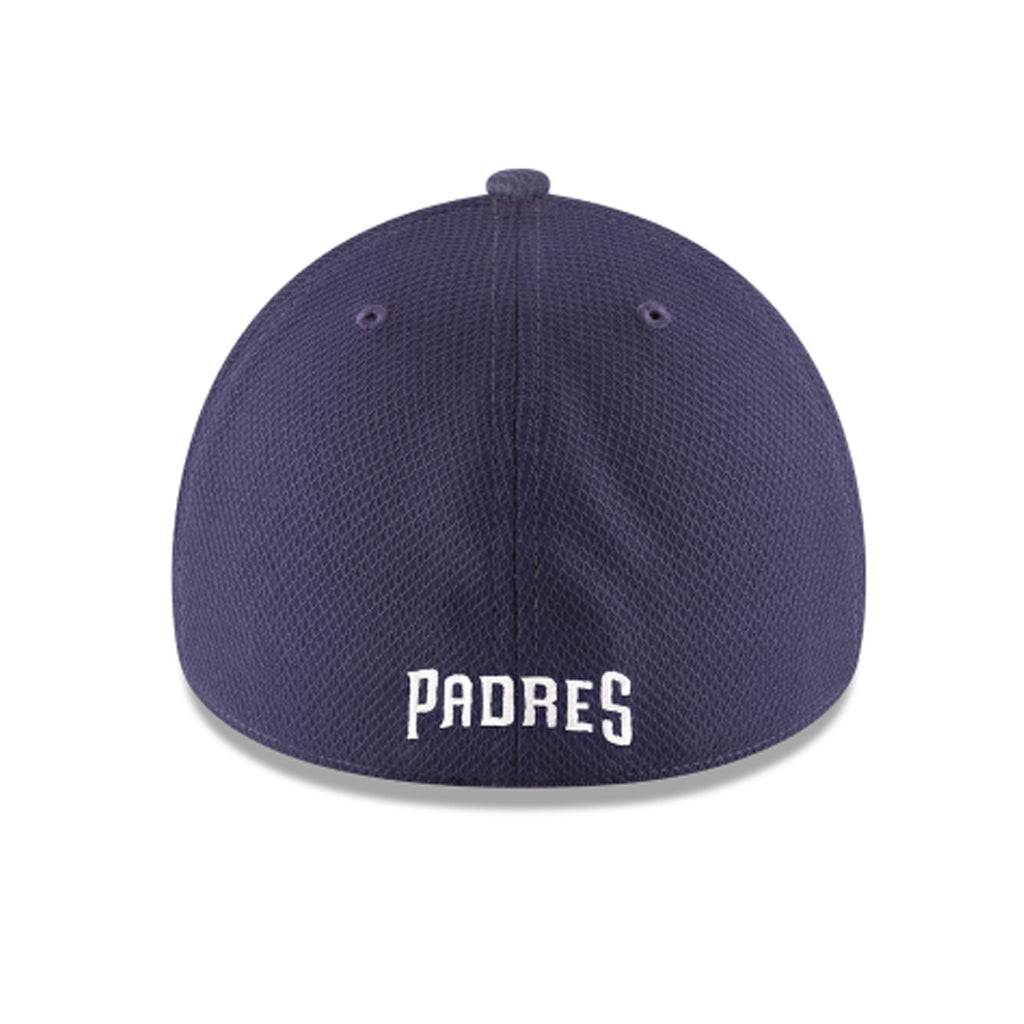 [11403312] Mens New Era MLB 39Thirty Diamond Era Flex Fit Cap - San Diego Padres