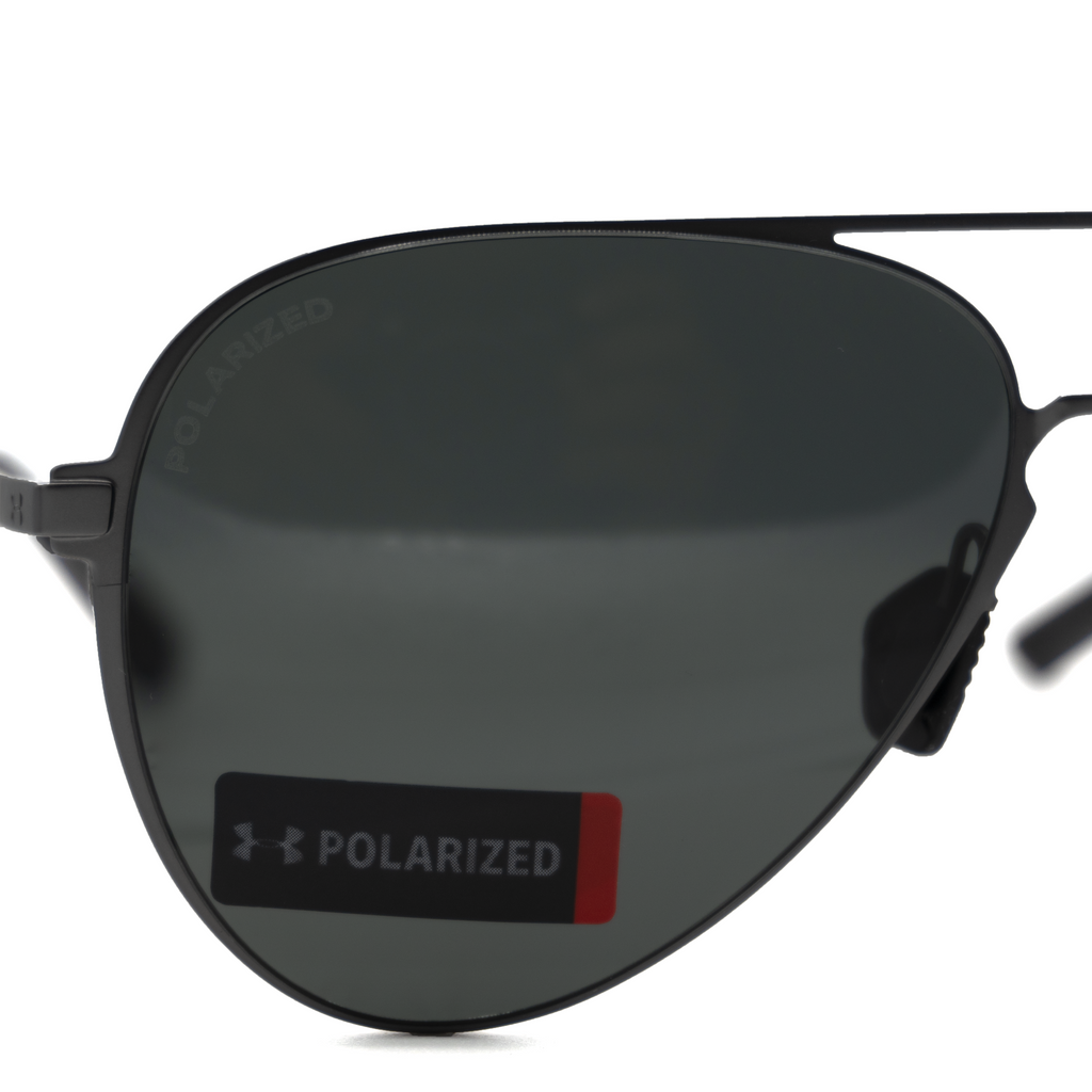 [8640136-310108] Under Armour Litewire Aviator Polarized Sunglasses