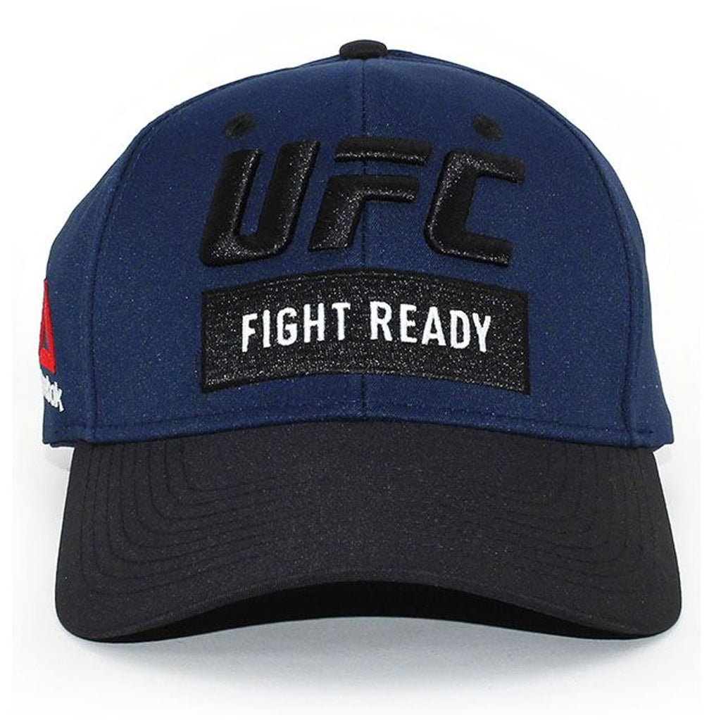 [125VZ] UFC Structured Snapback Adjustable Hat - Navy | Black