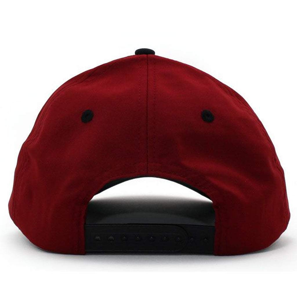 [125VZ] UFC Structured Snapback  Adjustable Hat - Red | Black