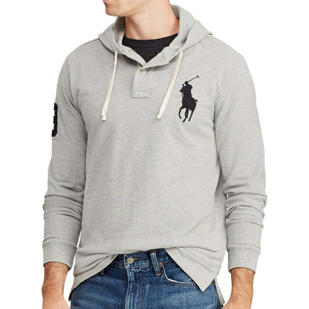 [710732659003] Polo Ralph Lauren Mens Classic Mesh Long Sleeve Hoodie