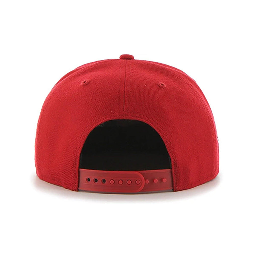 Mens 47 Brand Washington Nationals Captain Snapback - Red - sneakAR