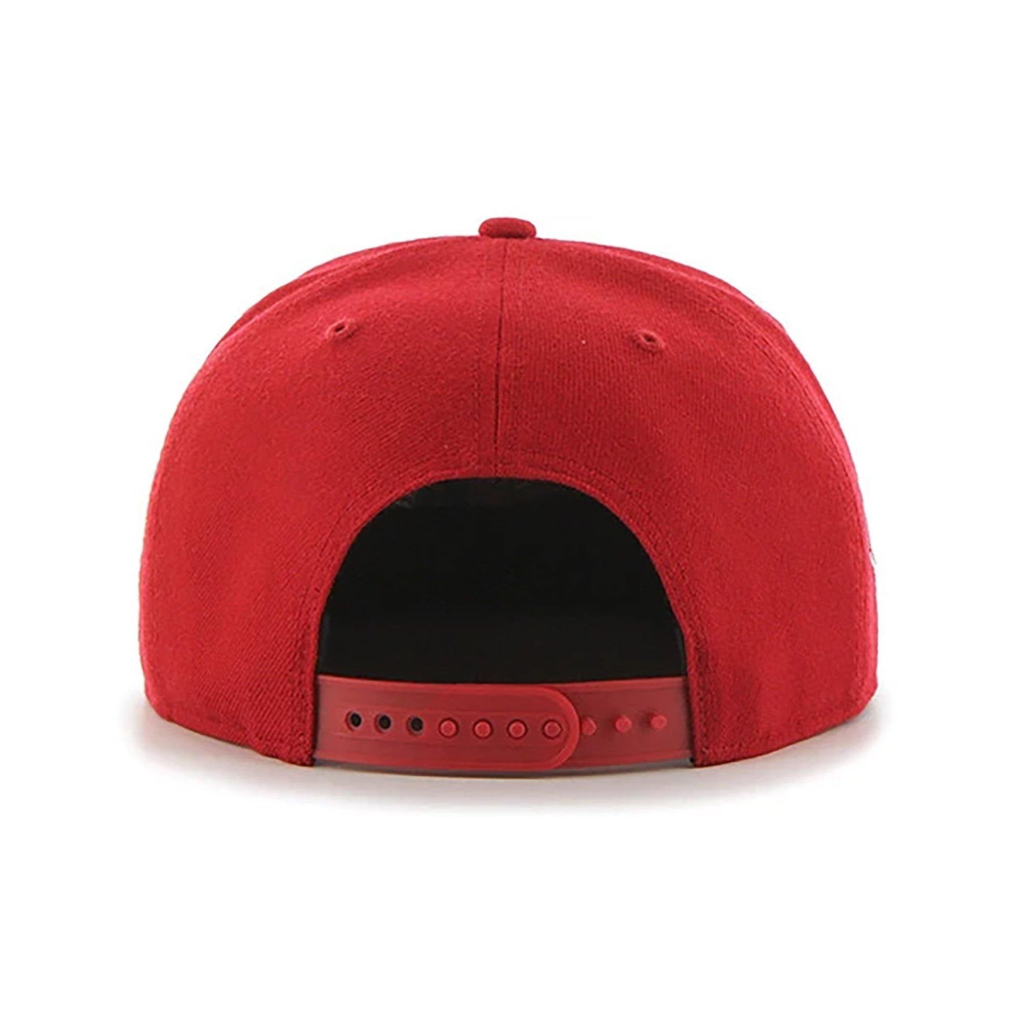 Mens 47 Brand Washington Nationals Captain Snapback - Red - sneakAR