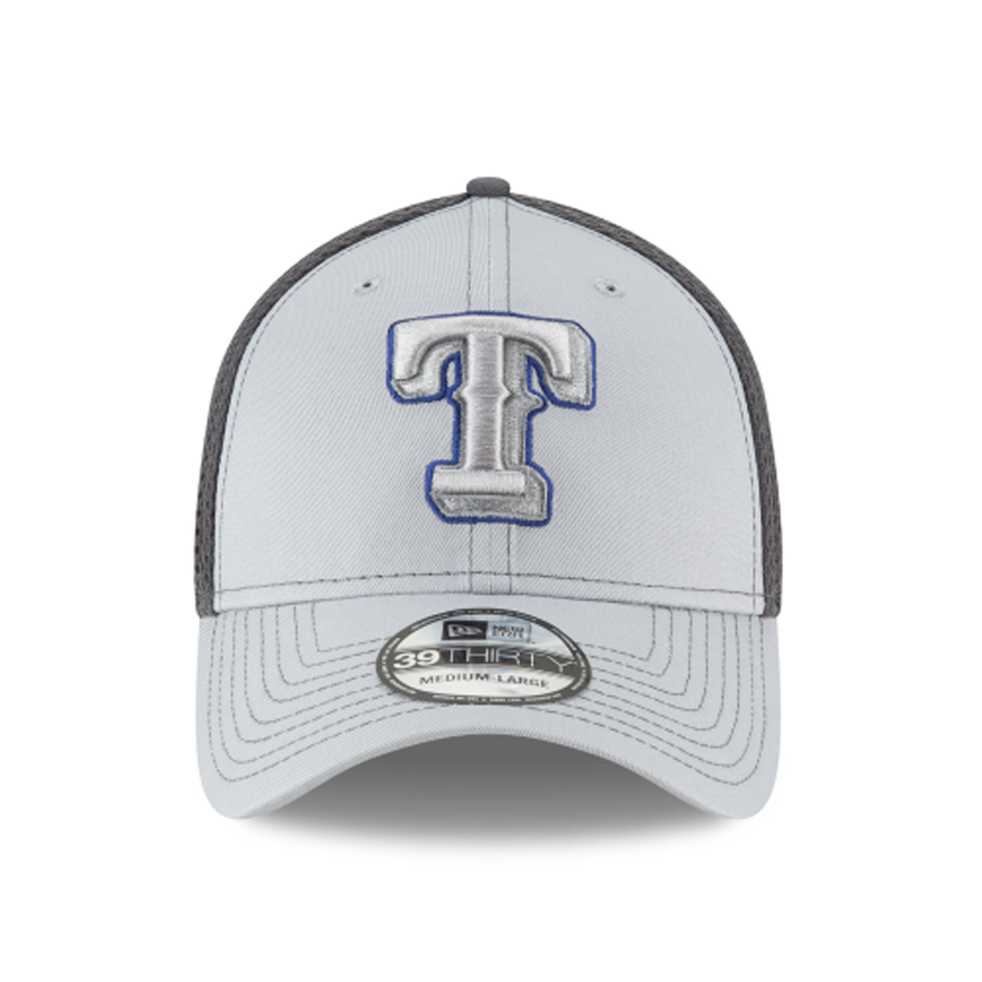 [11594962] Mens New Era MLB 39Thirty Neo Flex Fit Cap - Texas Rangers