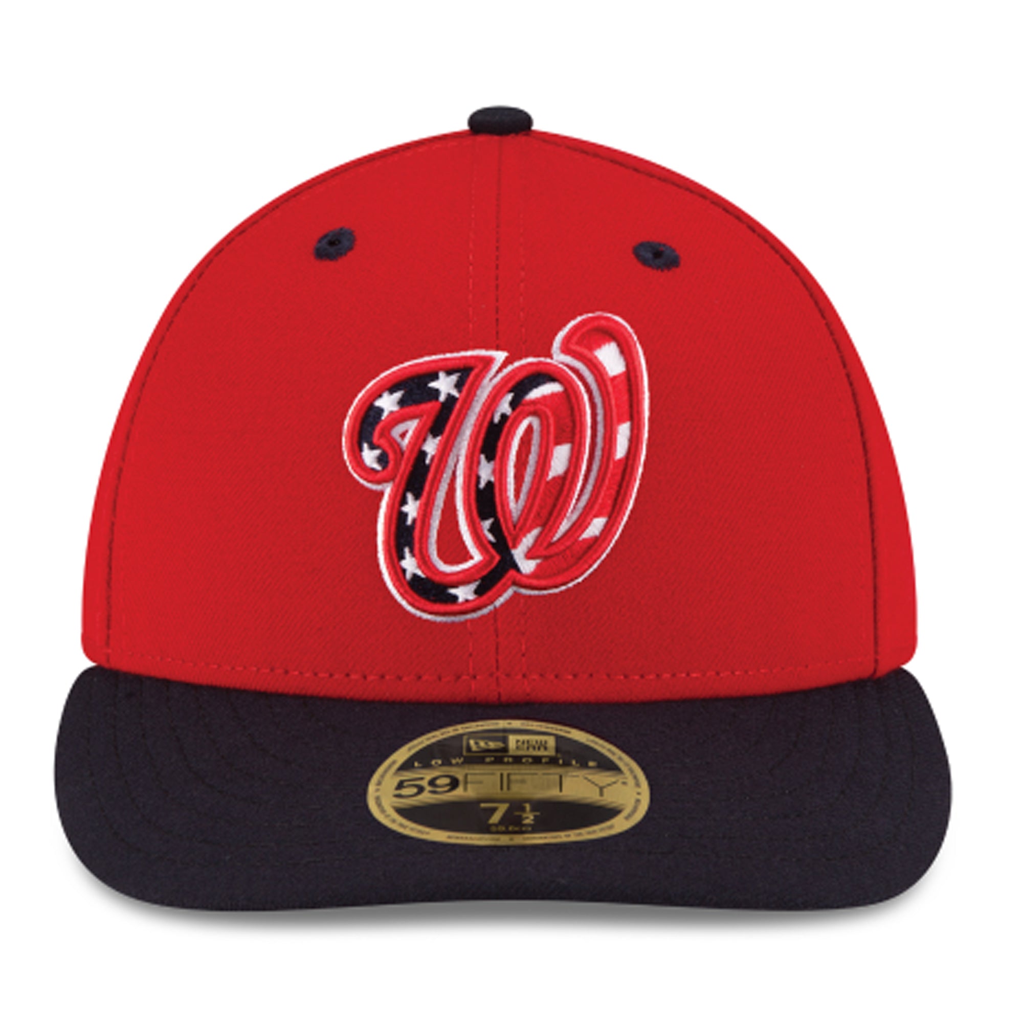 [70365314] Mens New Era MLB Low Profile Authentic 59Fifty - Washington Nationals