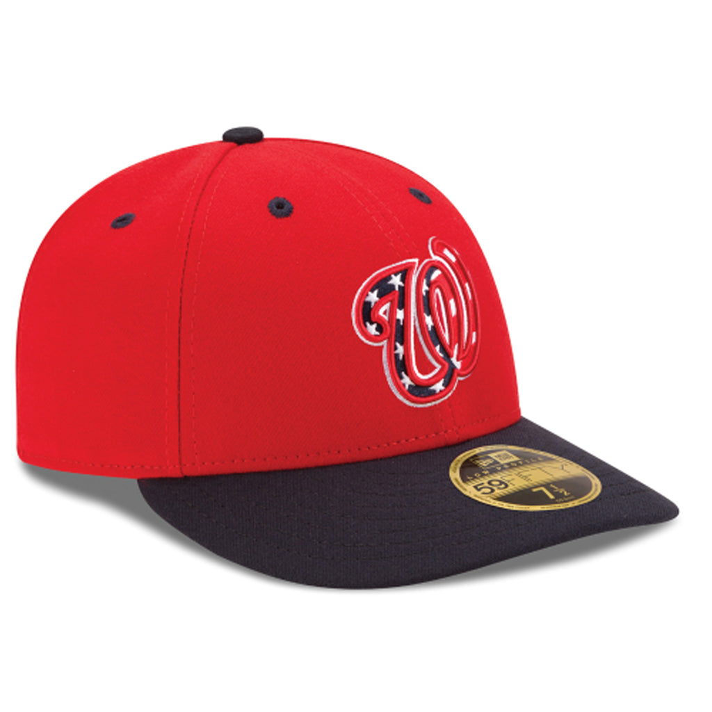 [70365314] Mens New Era MLB Low Profile Authentic 59Fifty - Washington Nationals
