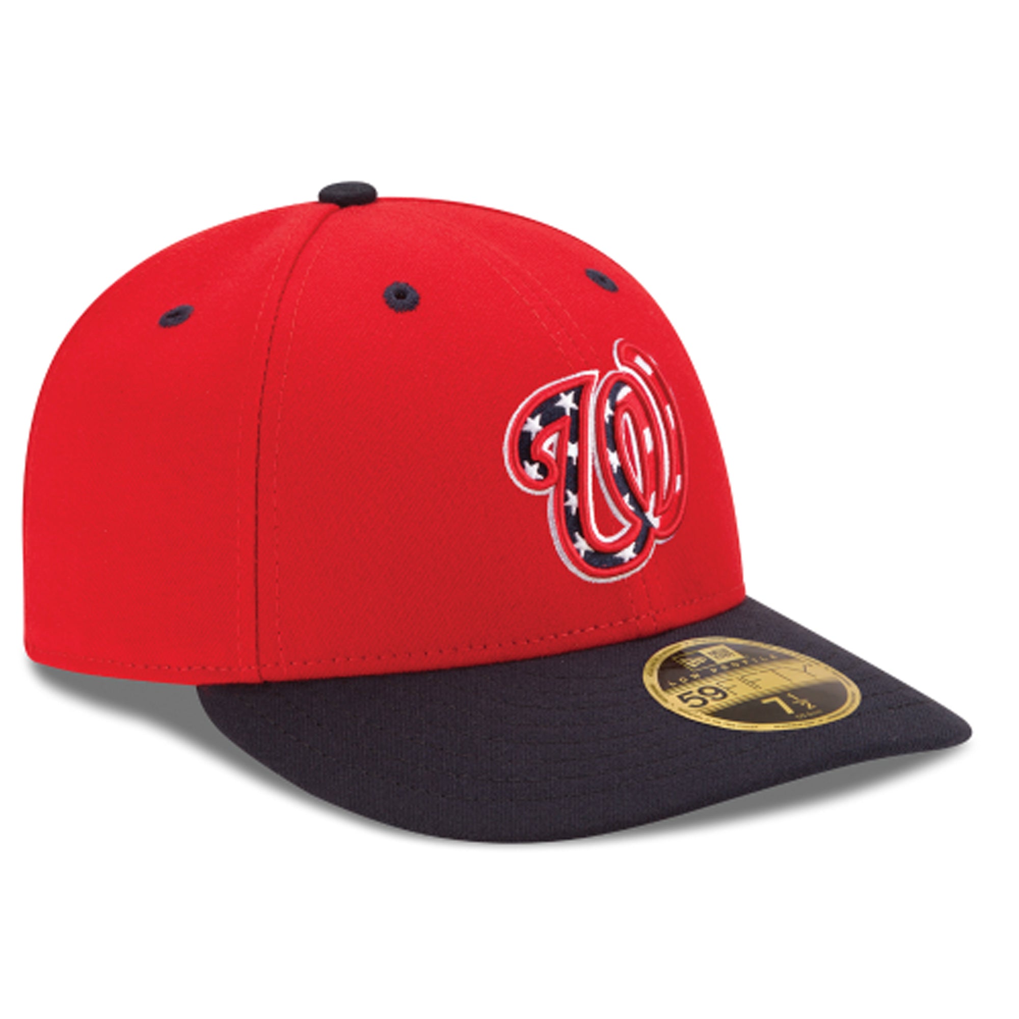 [70365314] Mens New Era MLB Low Profile Authentic 59Fifty - Washington Nationals