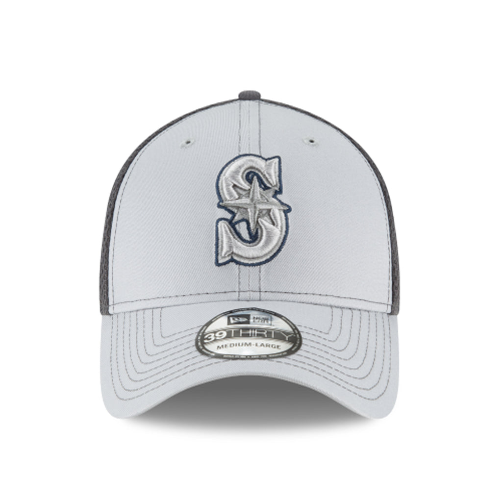 [11594965] Mens New Era MLB 39Thirty Neo Flex Fit Cap - Seattle Mariners