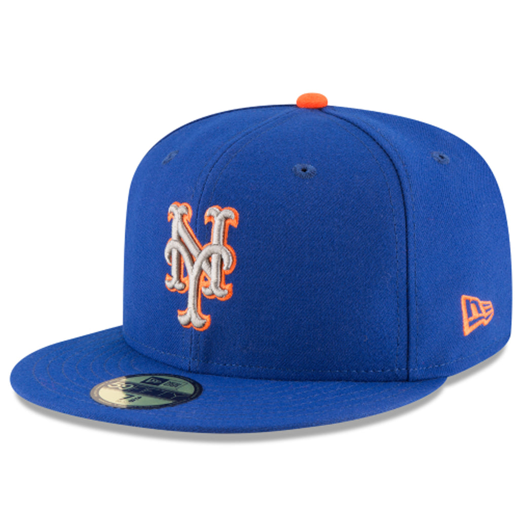 [70373364] Mens New Era MLB 59Fifty Authentic Fitted Cap - New York Mets
