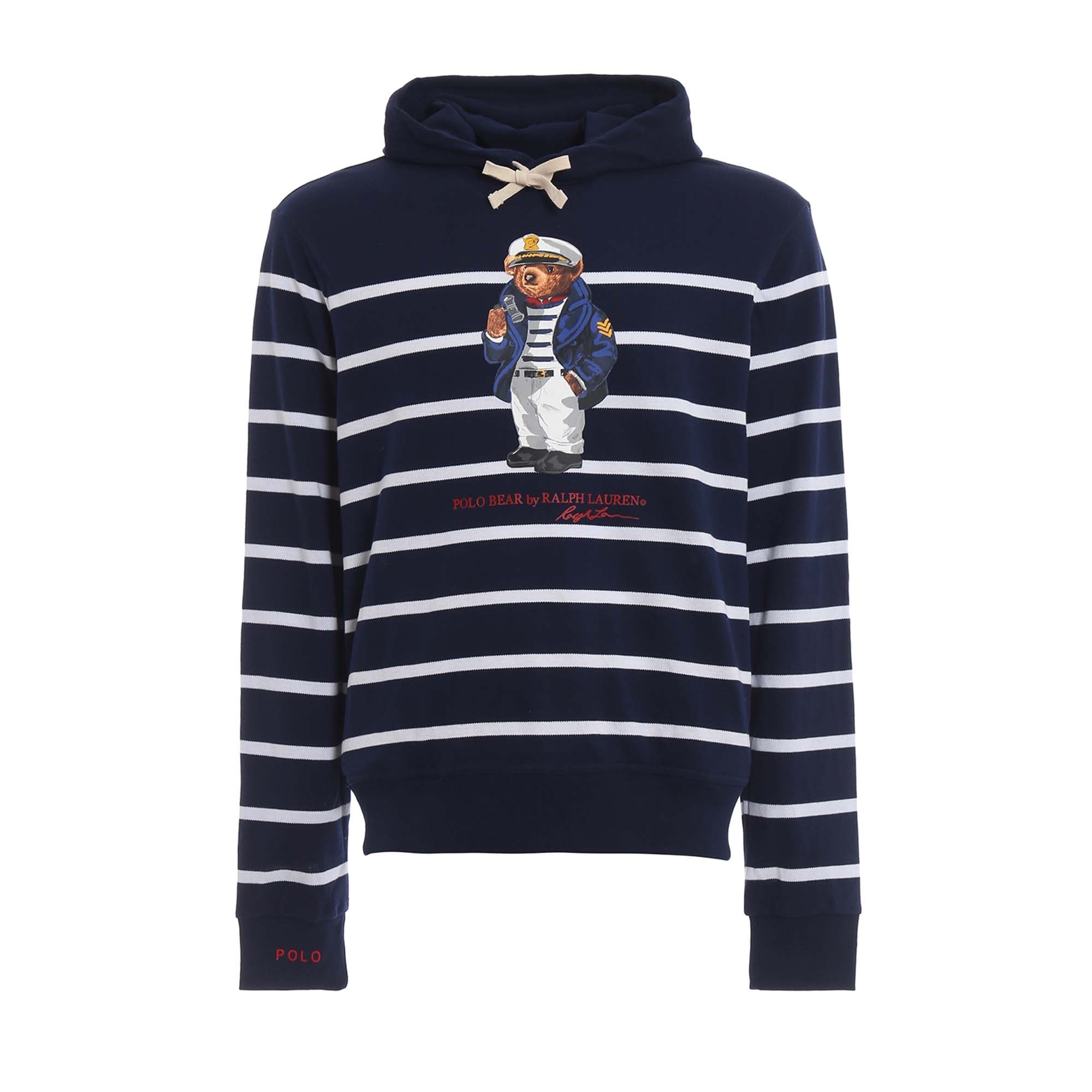 [710751304001] Polo Ralph Lauren Mens Newport Striped Hoodie