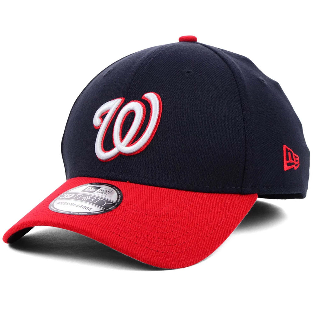 [10975393] Mens New Era MLB Team Classic 3930 Flex - Washington Nationals