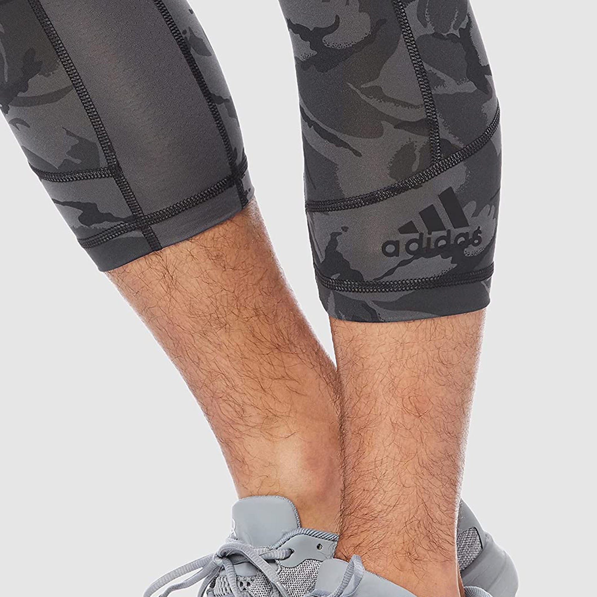 [H61590] Mens Adidas Camo 3/4 Tights