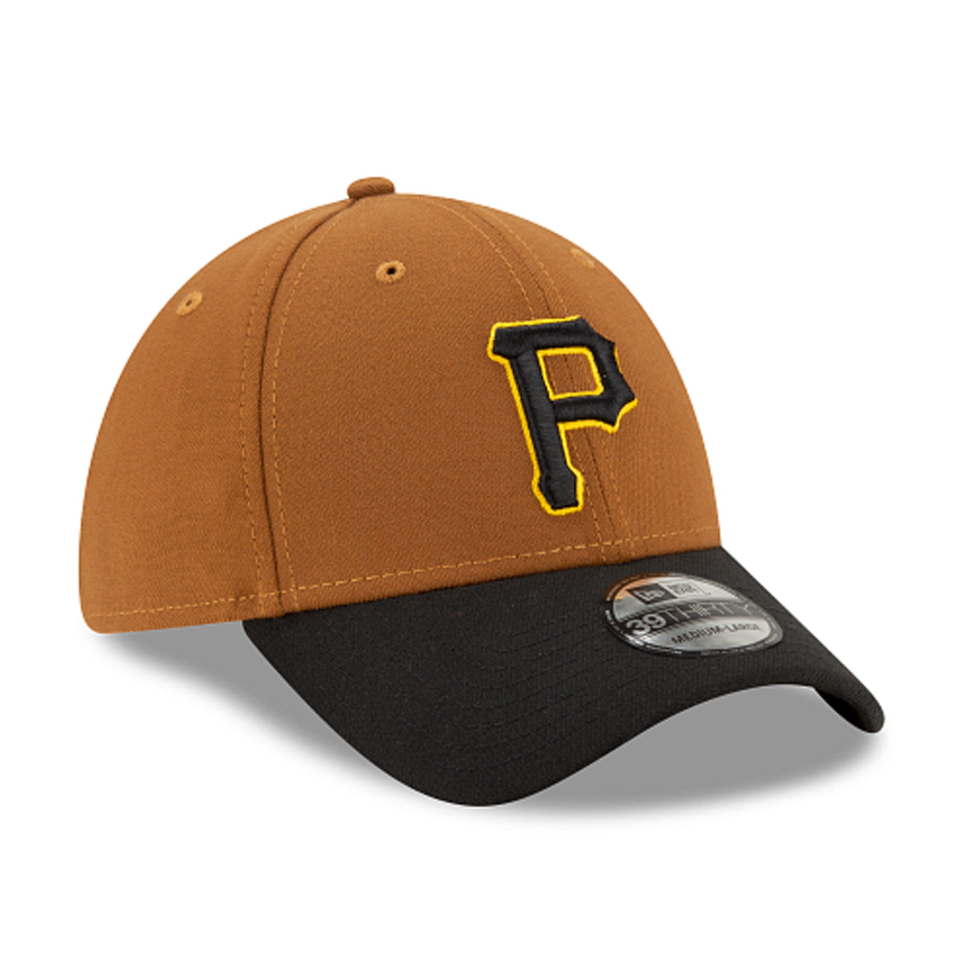 [11458833] Mens New Era MLB 39Thirty Flex Fit Cap - Pittsburgh Pirates