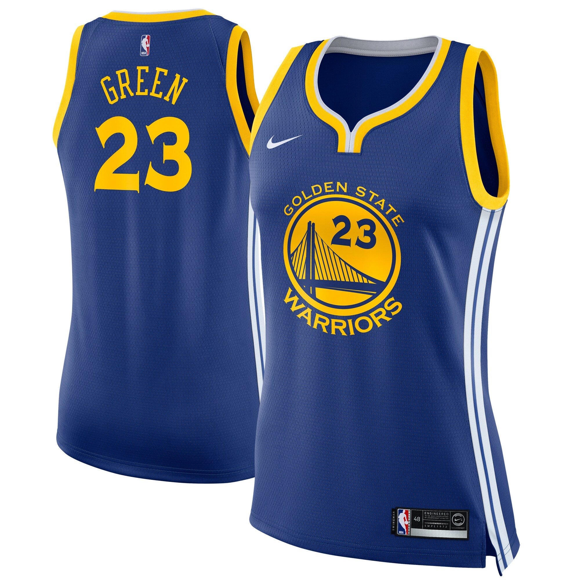 [867034-498] Womens Nike NBA GS Warriors Draymond Green Swingman Jersey