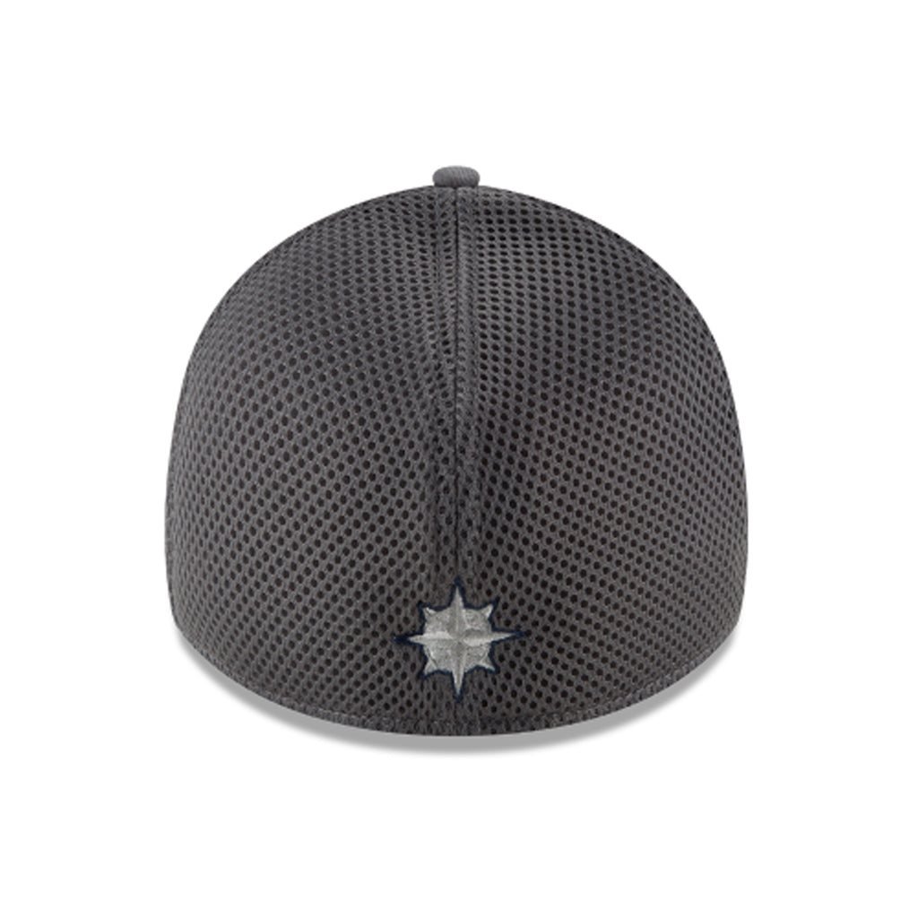 [11594965] Mens New Era MLB 39Thirty Neo Flex Fit Cap - Seattle Mariners