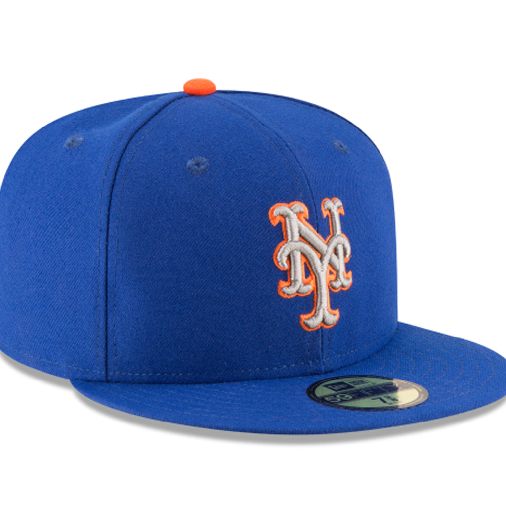 [70373364] Mens New Era MLB 59Fifty Authentic Fitted Cap - New York Mets