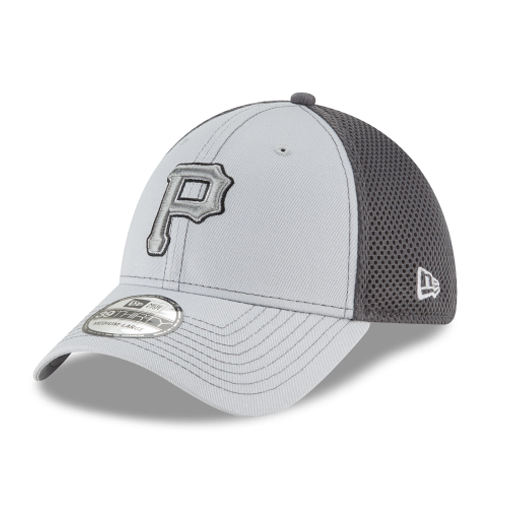 [11594968] Mens New Era MLB 39Thirty Neo Flex Fit Cap - Pittsburgh Pirates