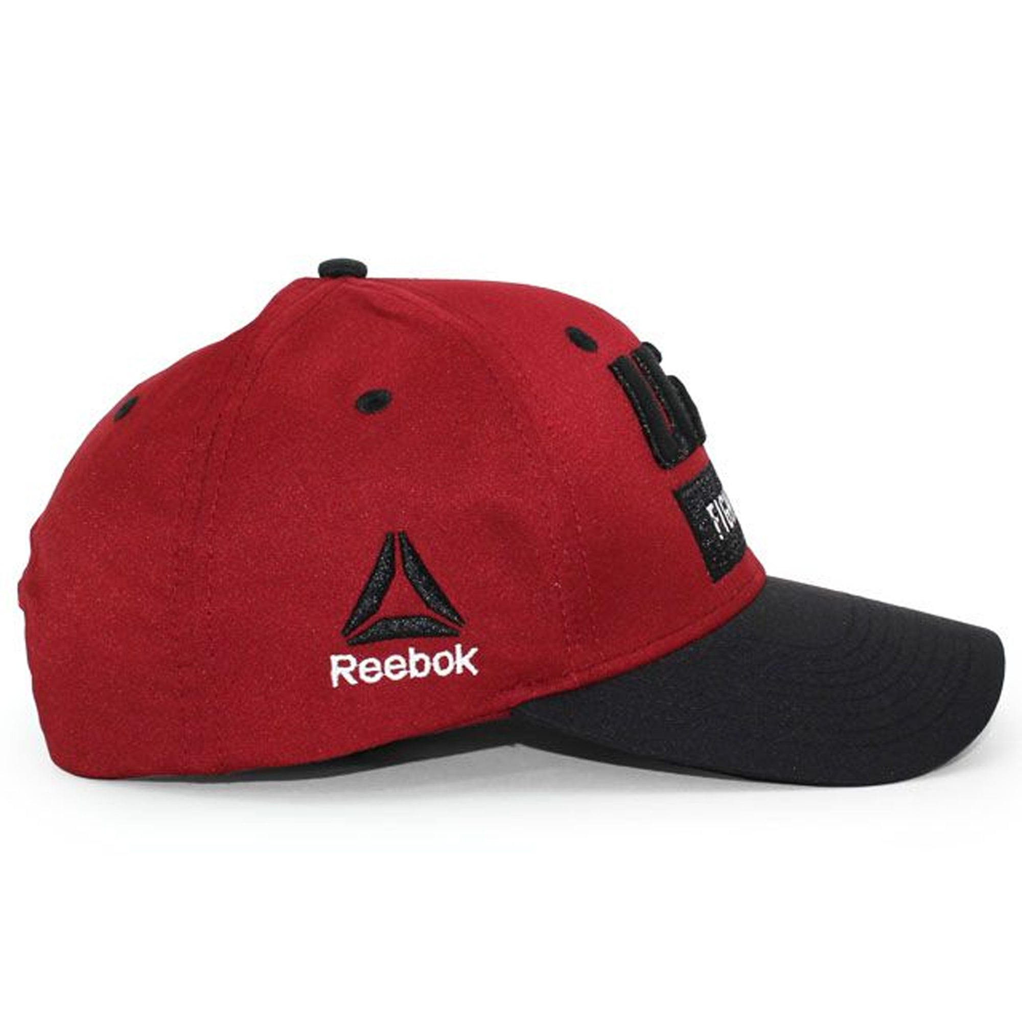 [125VZ] UFC Structured Snapback  Adjustable Hat - Red | Black