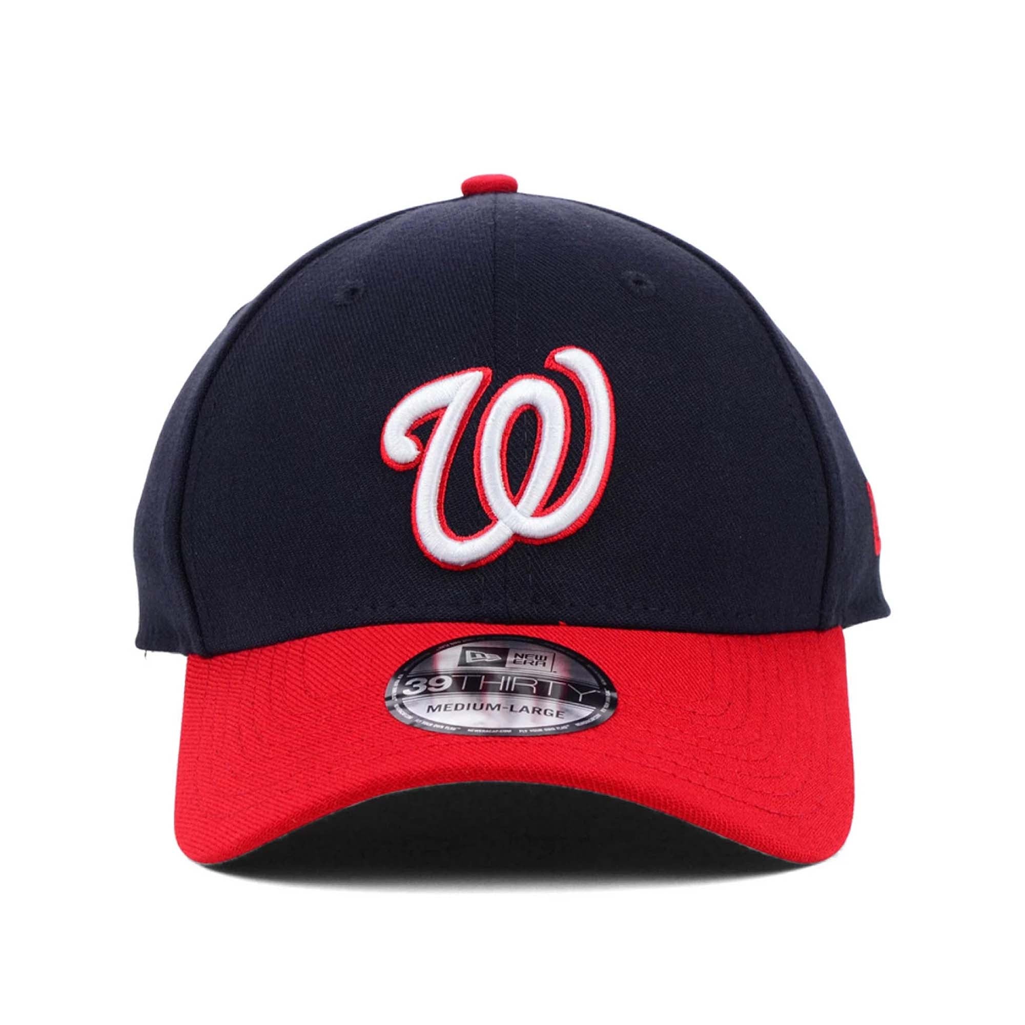 [10975393] Mens New Era MLB Team Classic 3930 Flex - Washington Nationals