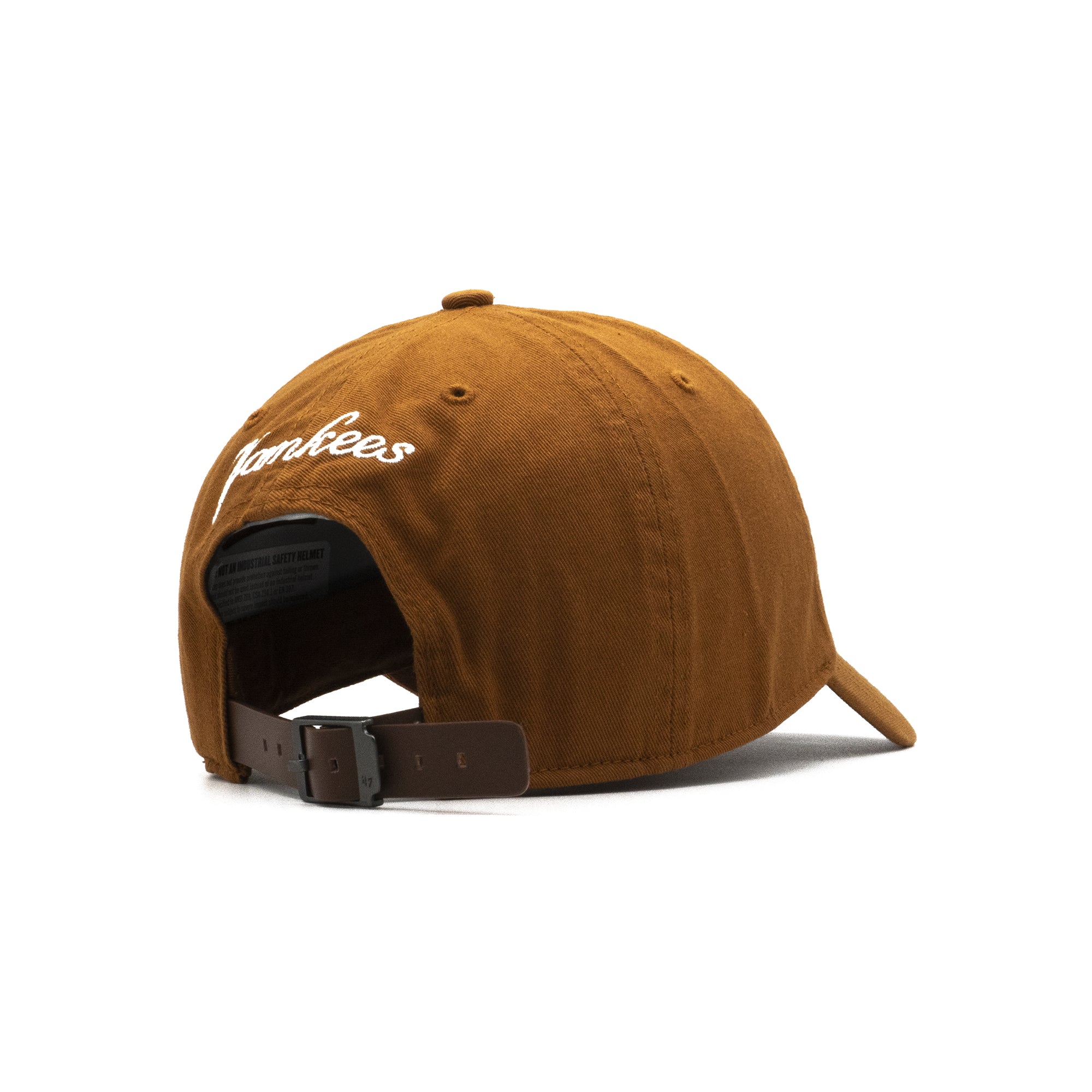 Mens 47 Brand NY Yankees Hirano Clean Up Strapback - Dark Orange