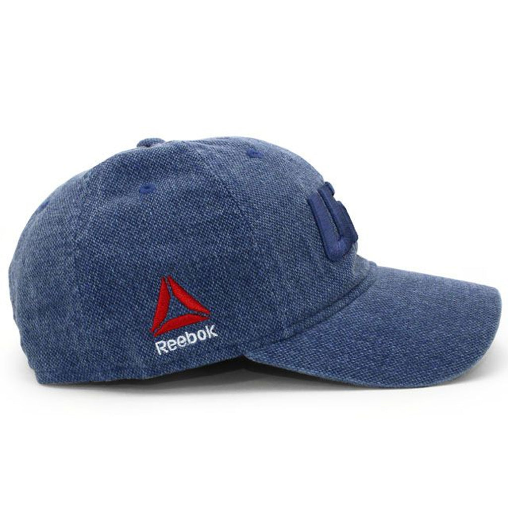 [QB26Z] UFC Dad Slouch Snapback Hat - Denim Blue