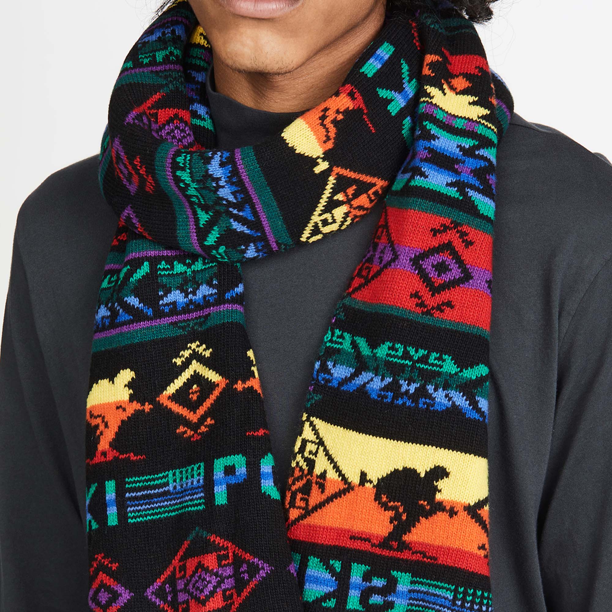 [PC0475-001] Mens Polo Ralph Lauren Beacon Skier Scarf