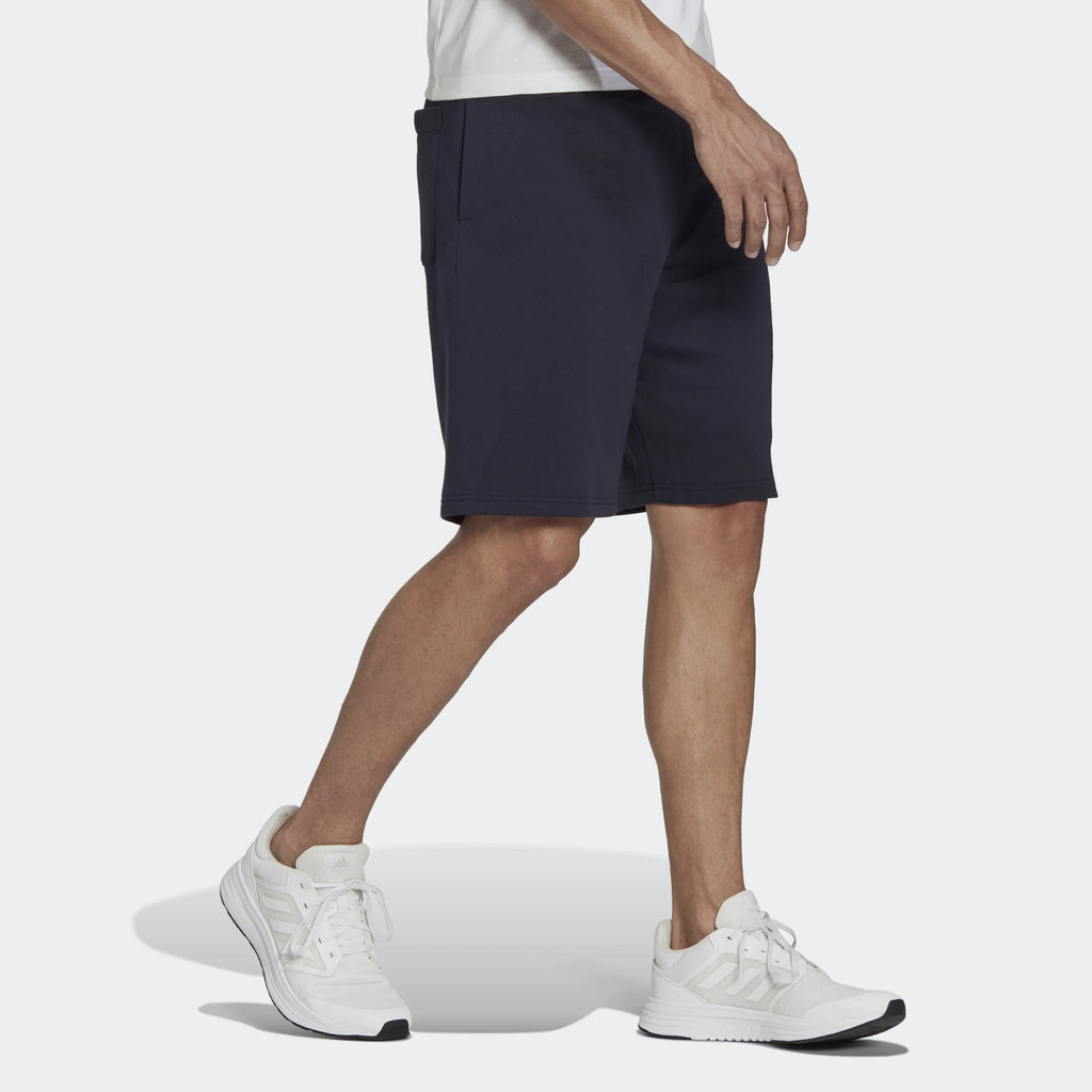 [H55329] Mens Adidas Essentials Fleece Big Logo Shorts