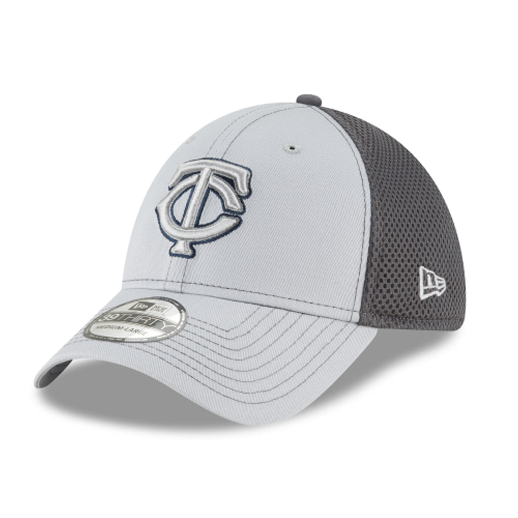 [11594973] Mens New Era MLB 39Thirty Neo Flex Fit Cap - Minnesota Twins