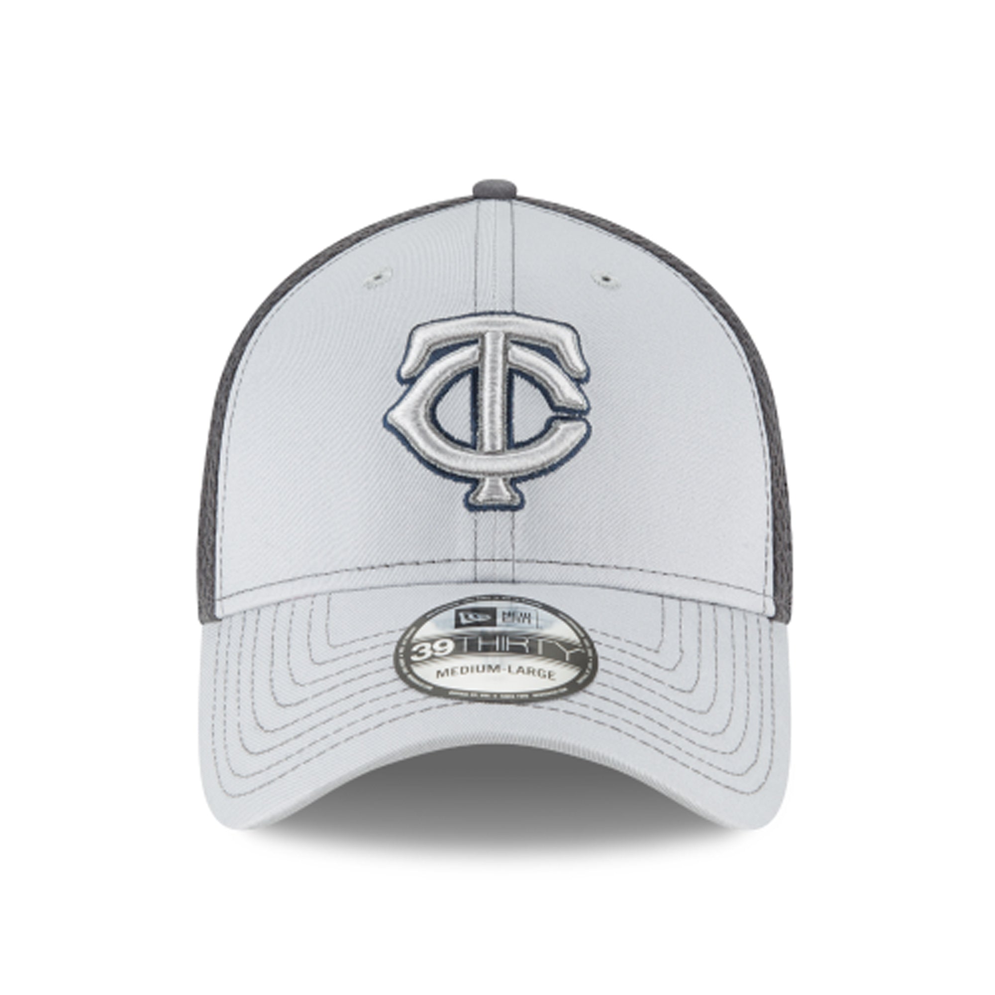 [11594973] Mens New Era MLB 39Thirty Neo Flex Fit Cap - Minnesota Twins