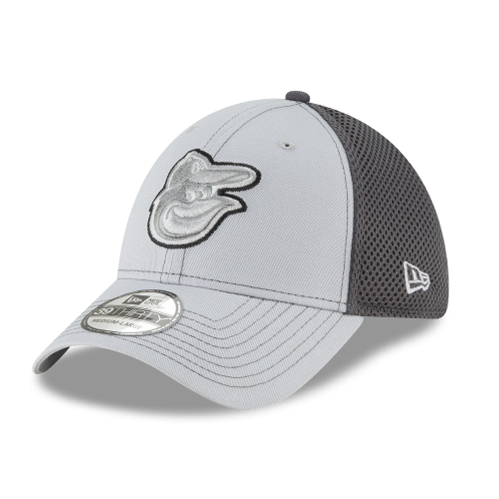 [11594986] Mens New Era MLB 39Thirty Neo Flex Fit Cap - Baltimore Orioles