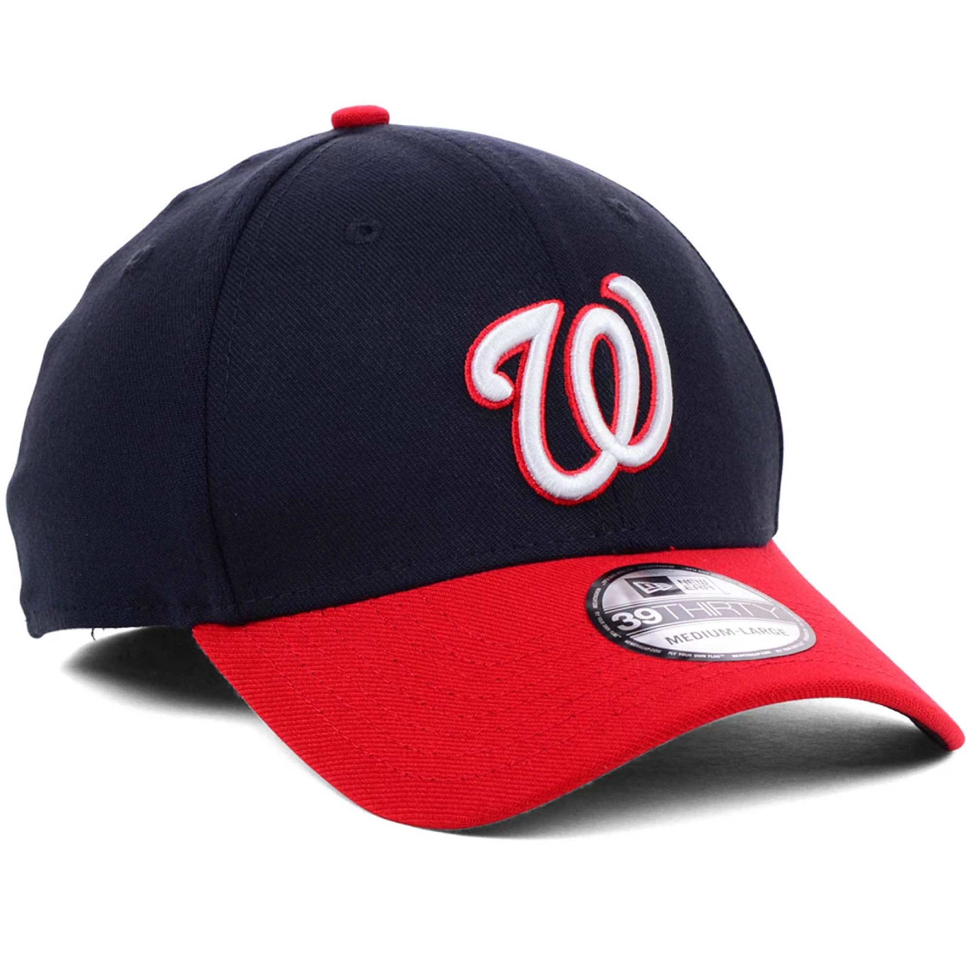[10975393] Mens New Era MLB Team Classic 3930 Flex - Washington Nationals
