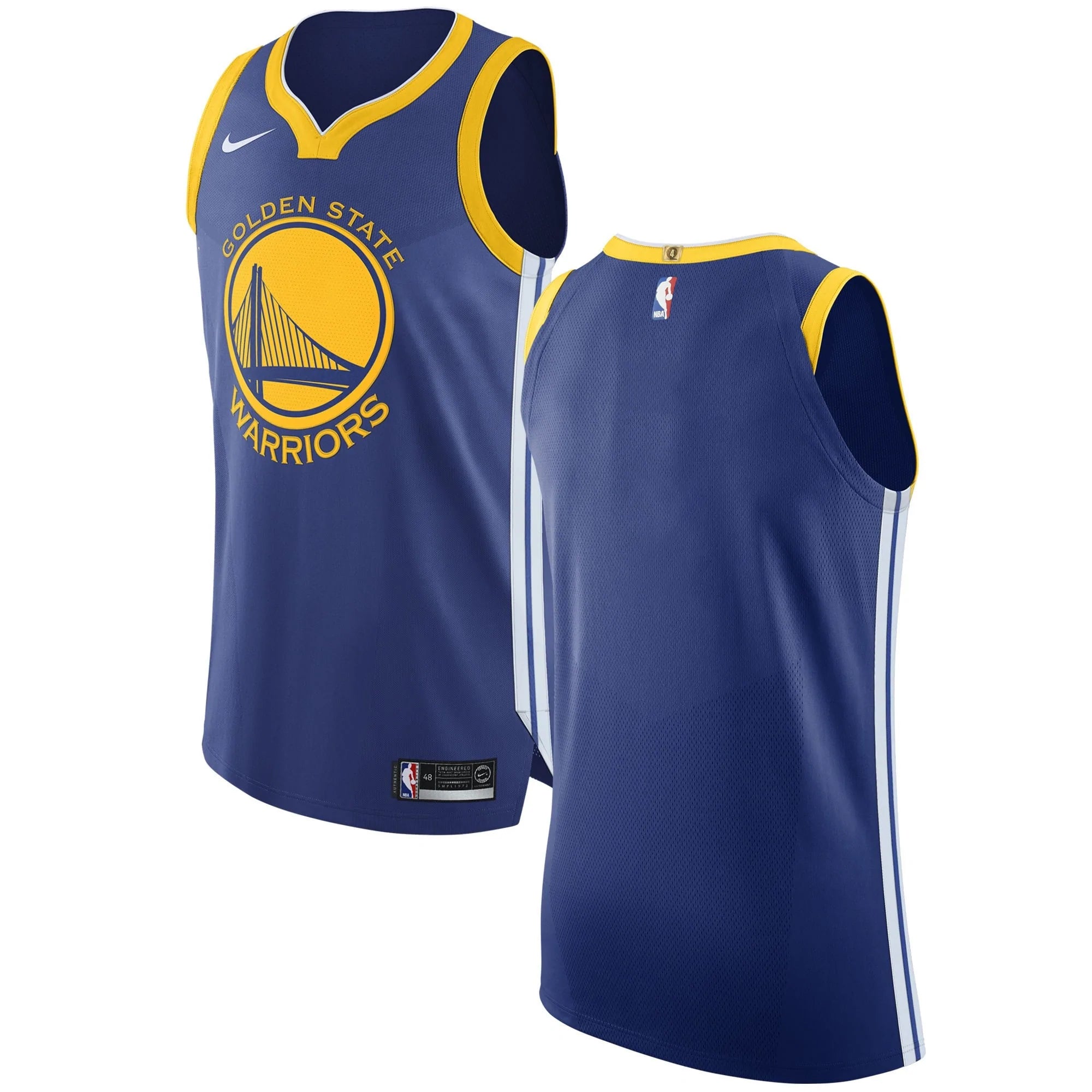 [AV2644-495] Mens Nike NBA Golden State Warriors Icon Edition Authentic Jersey