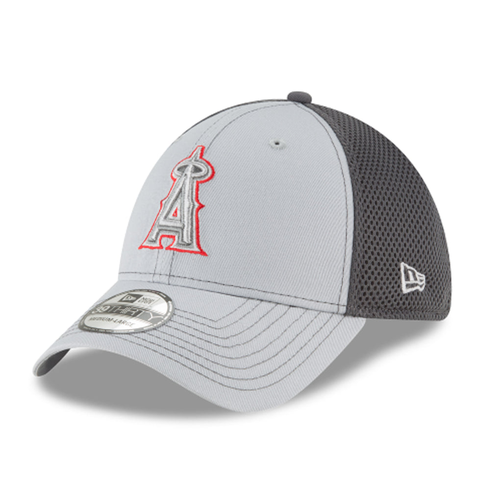 [11594989] Mens New Era MLB 39Thirty Neo Flex Fit Cap - Los Angeles Angels