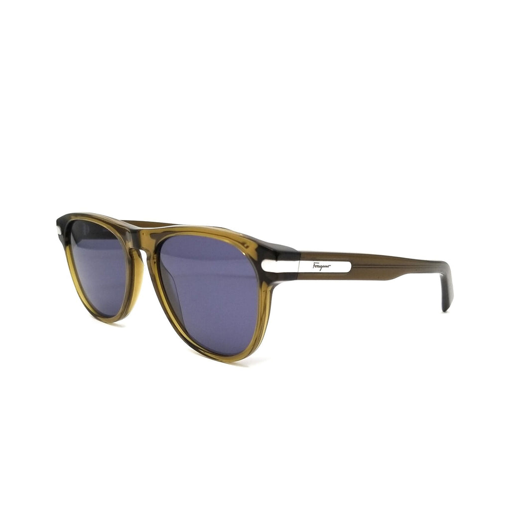[SF916S-322] Mens Salvatore Ferragamo Modified Rectangle Sunglasses