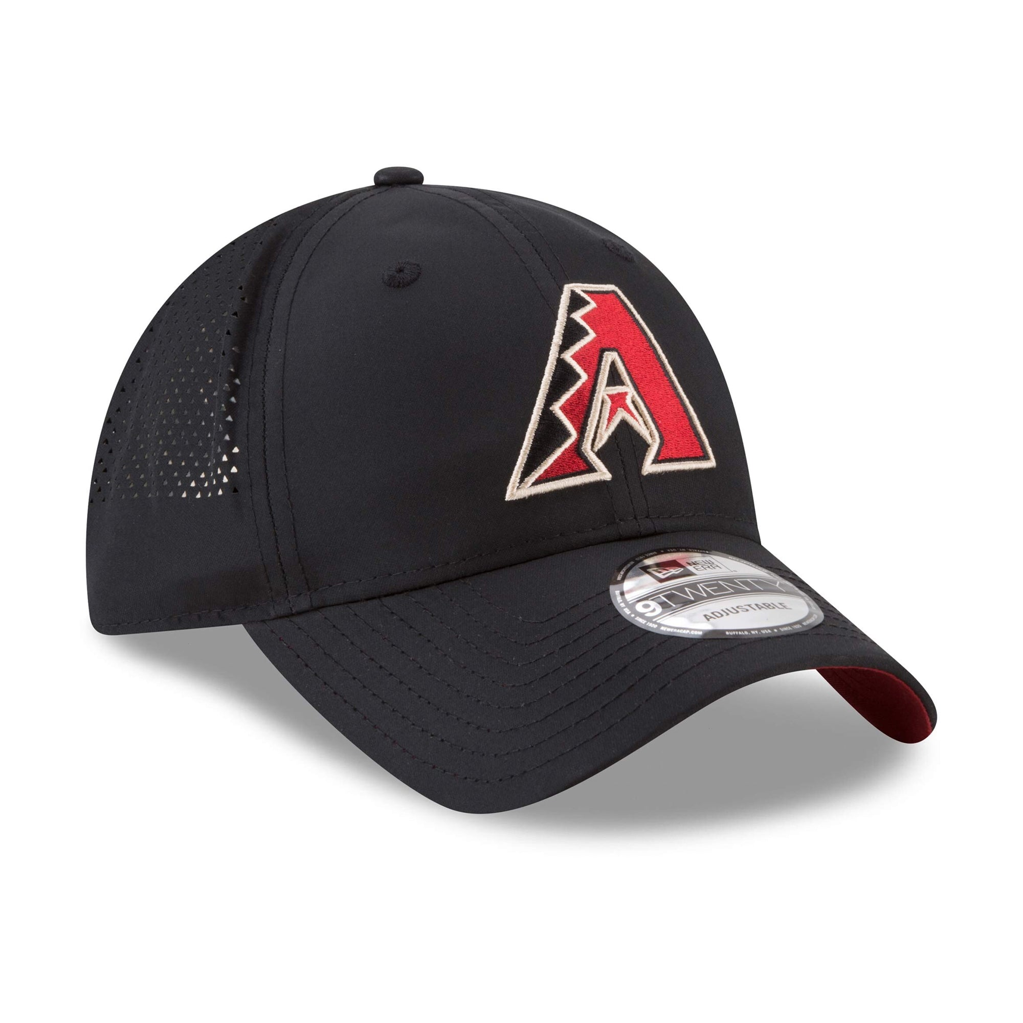 [11591274] Mens New Era MLB Perforated 9Twenty Adjustable - Arizona Diamondbacks